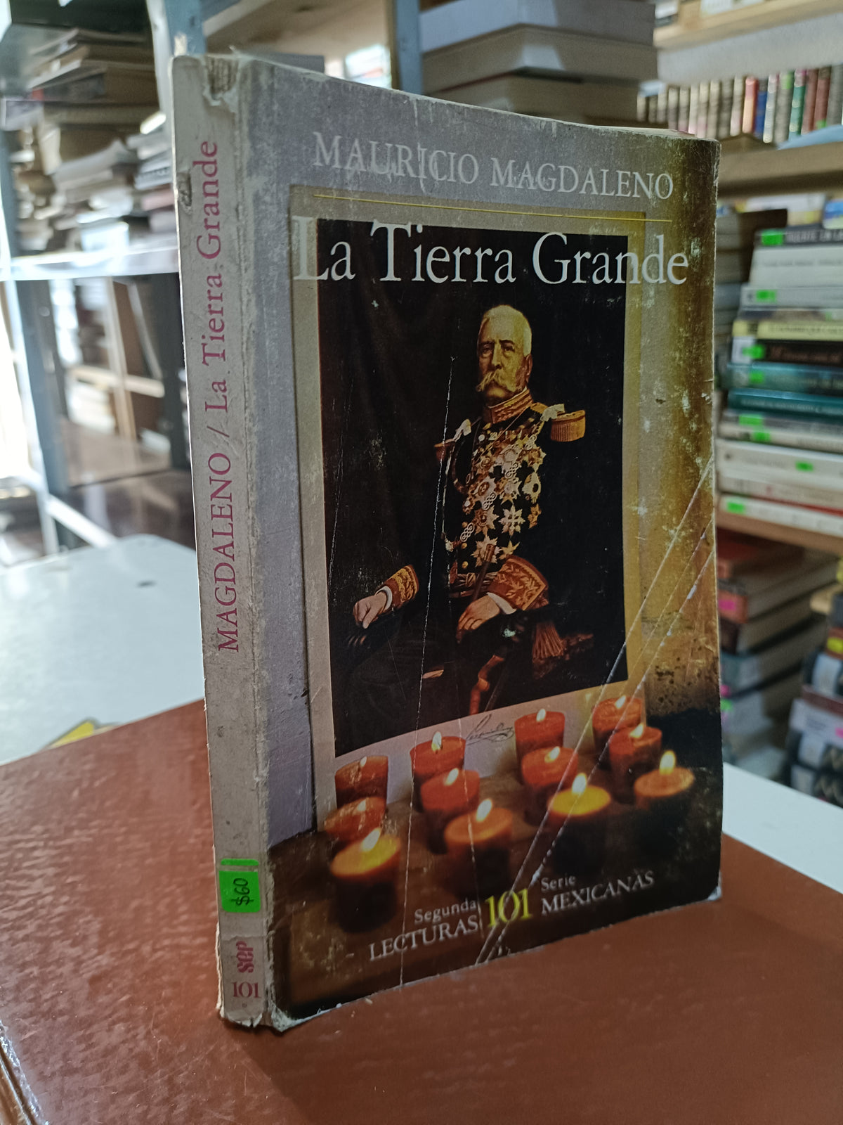 LA TIERRA GRANDE POR MAURICIO MAGDALENA USADO NOVELA LITERARIO 207
