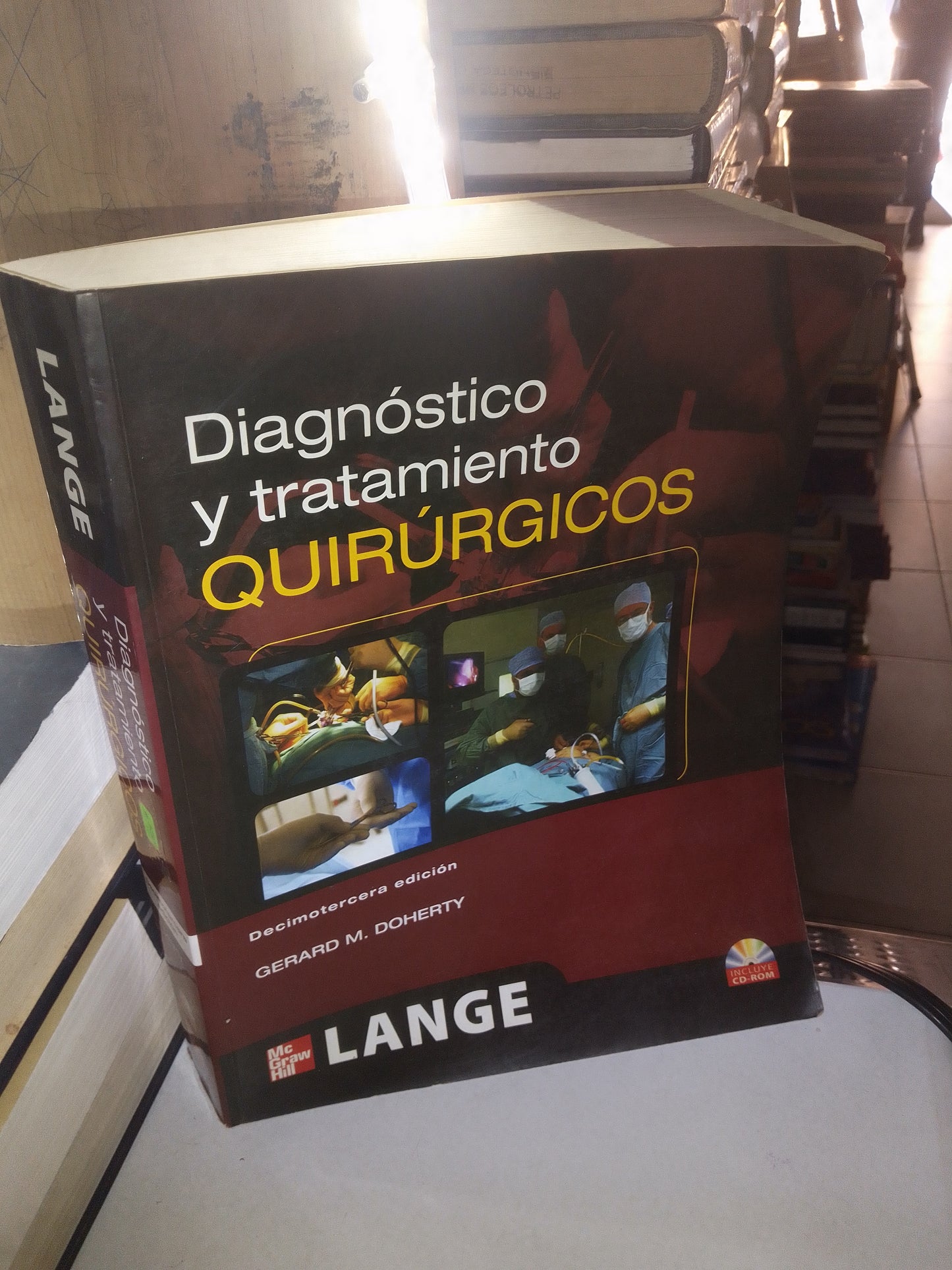 DIAGNÓSTICO Y TRATAMIENTO QUIRÚRGICOS POR GERARD M. DOHERTY USADO MEDICINA LITERARIO 207