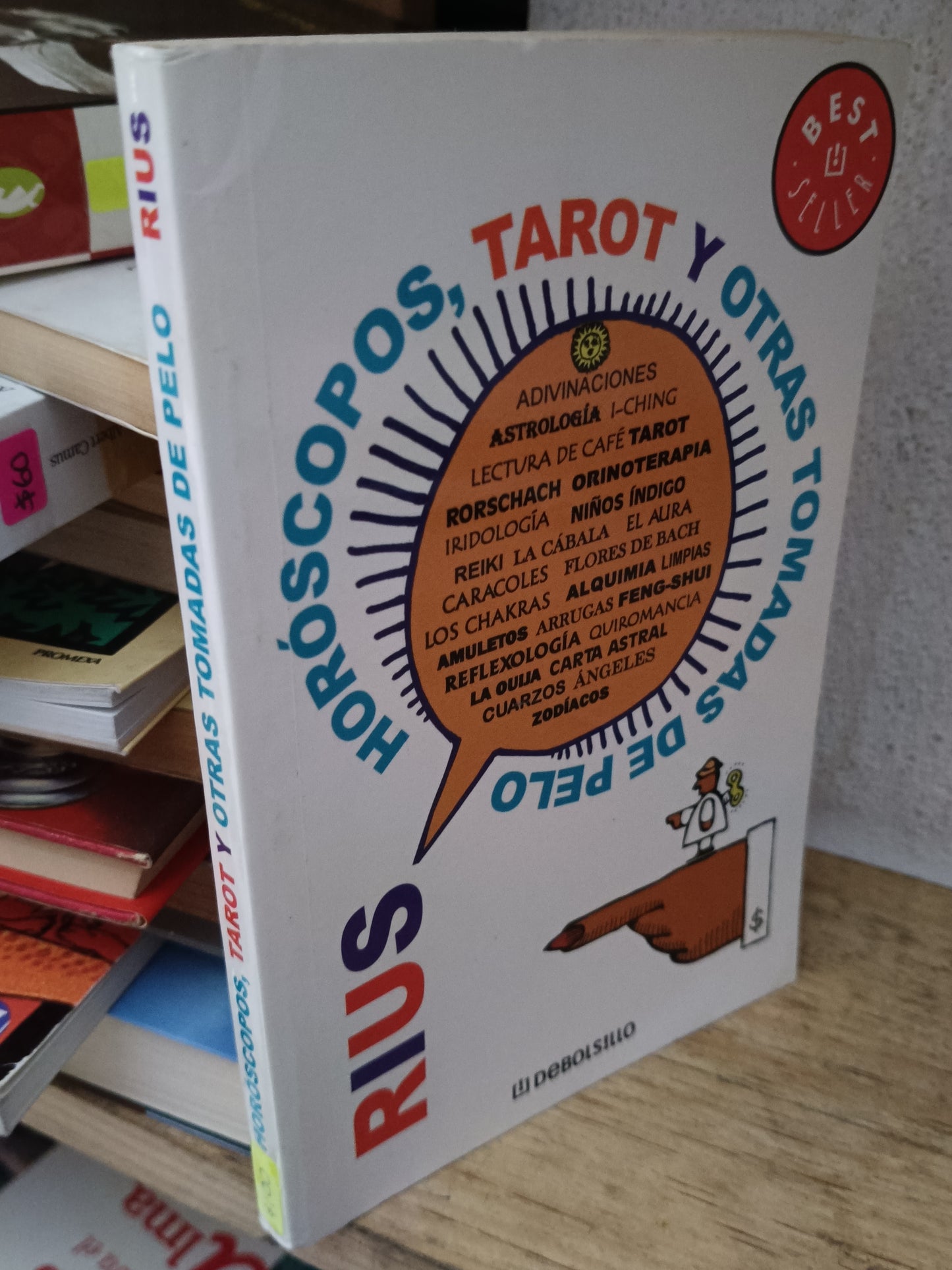 HOROSCOPOS TAROT Y OTRAS TOMADAS DE PELO RIUS USADO NOVELA LITERARIO 305