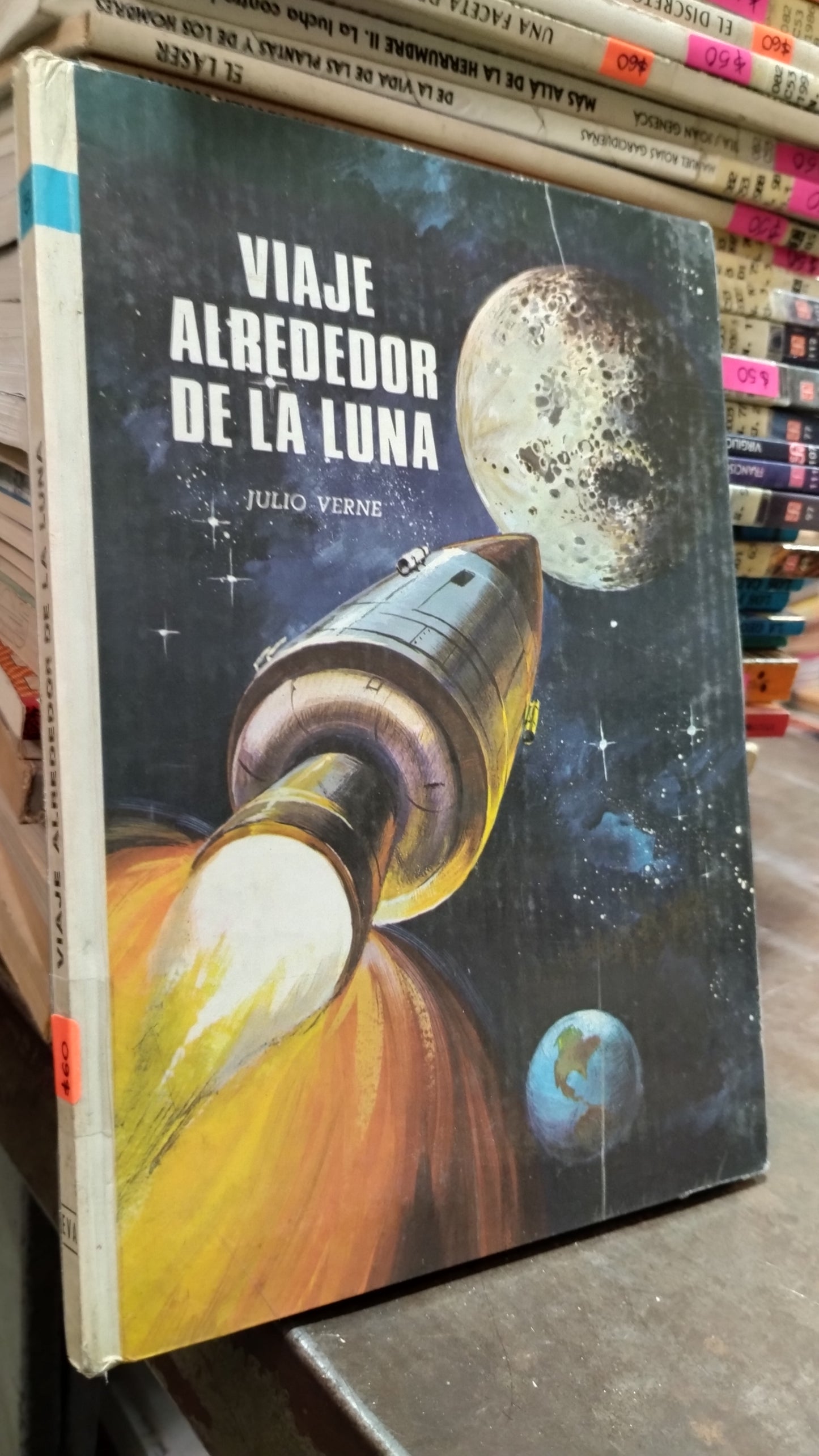 VIAJE ALREDEDOR DE LA VIDA POR JULIO VERNE LIBRO USADO CIENCIA ALDAMA