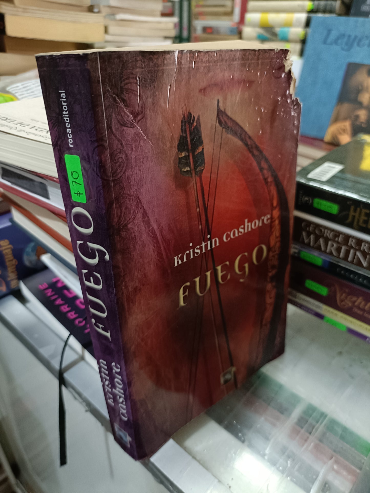 FUEGO POR KRISTIN CASHORE USADO NOVELA JUAREZ 515