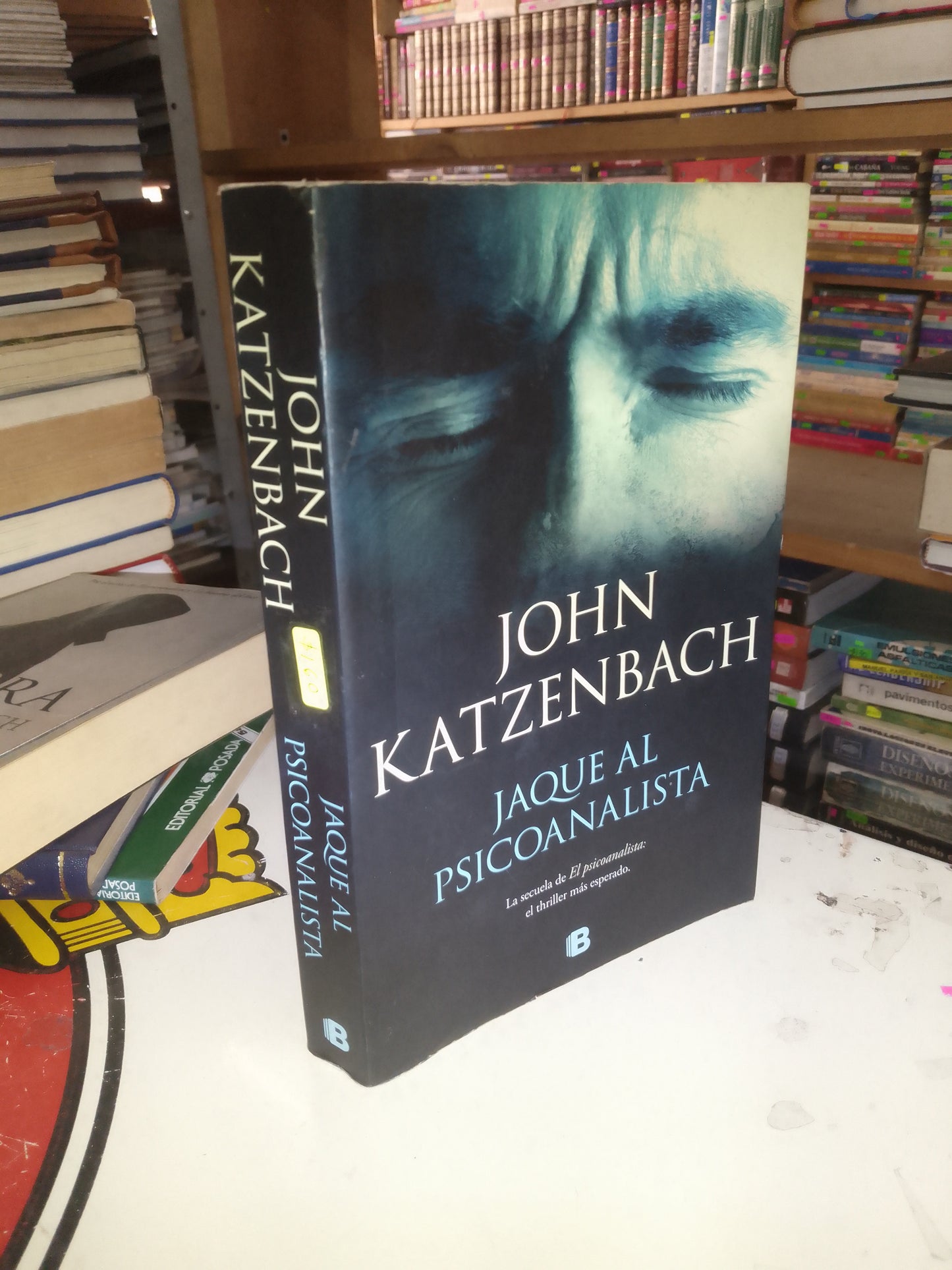 JAQUE AL PSICOANALISTA POR JOHN KATZENBACH USADO NOVELA LITERARIO 207