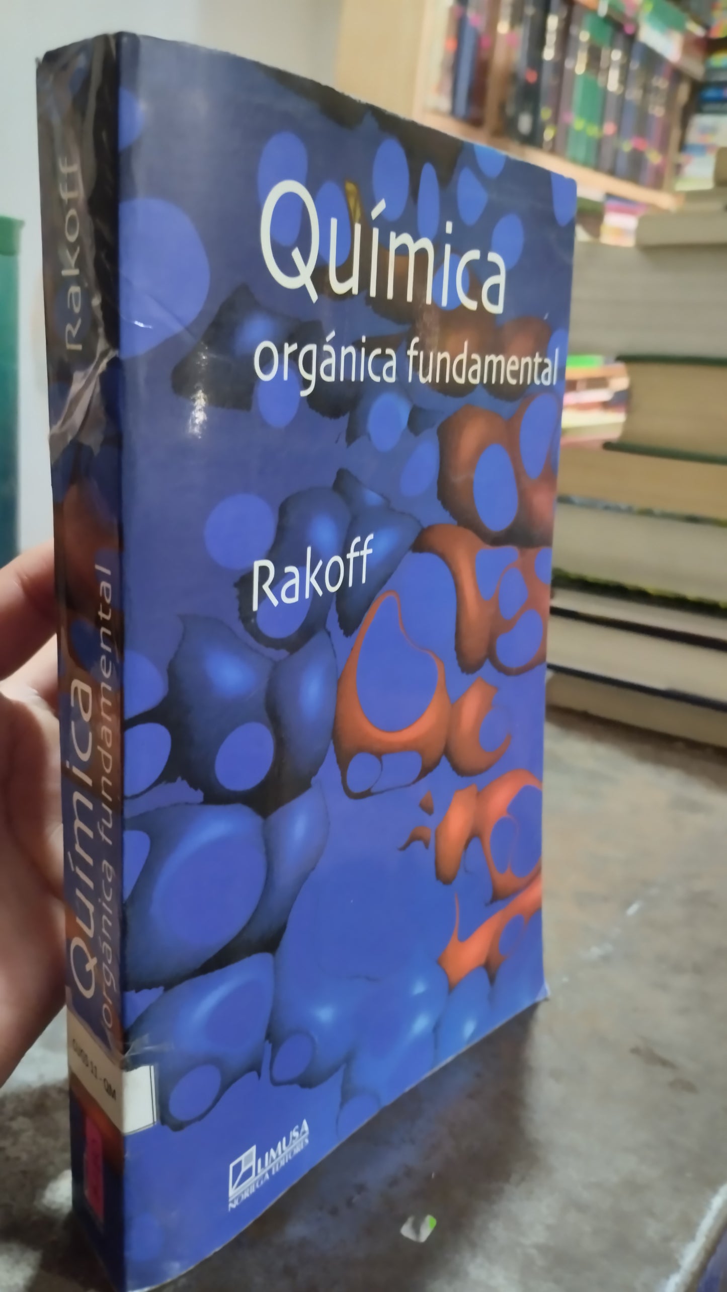 QUIMICA ORGANICA FUNDAMENTAL POR RAKOFF LIBRO USADO QUIMICA ALDAMA