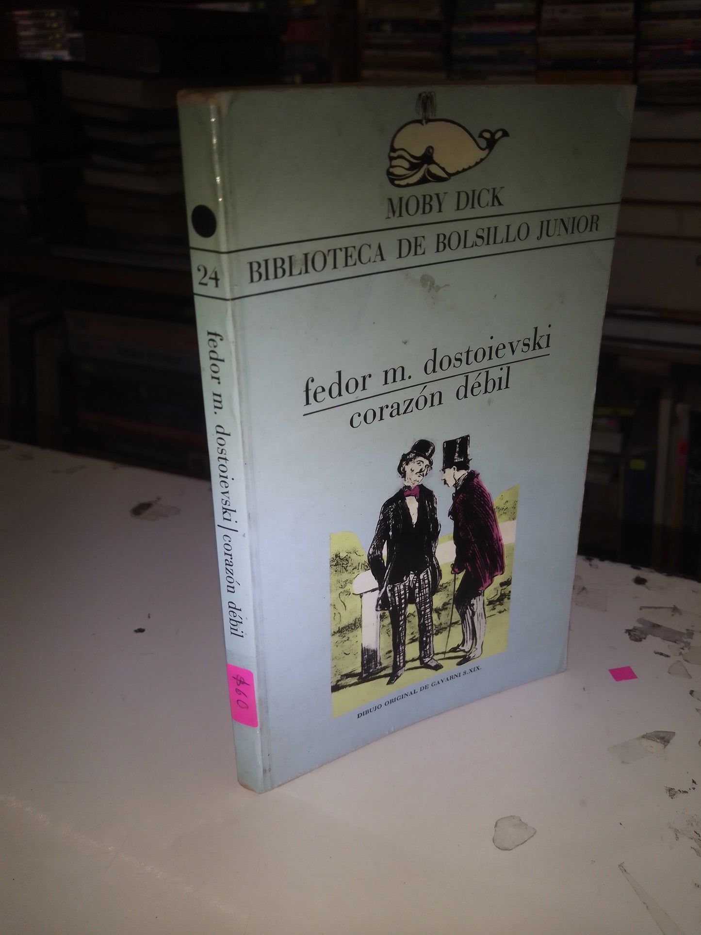 CORAZÓN DÉBIL POR FEDOR M. DOSTOIEVSKI USADO NOVELA LITERARIO 207