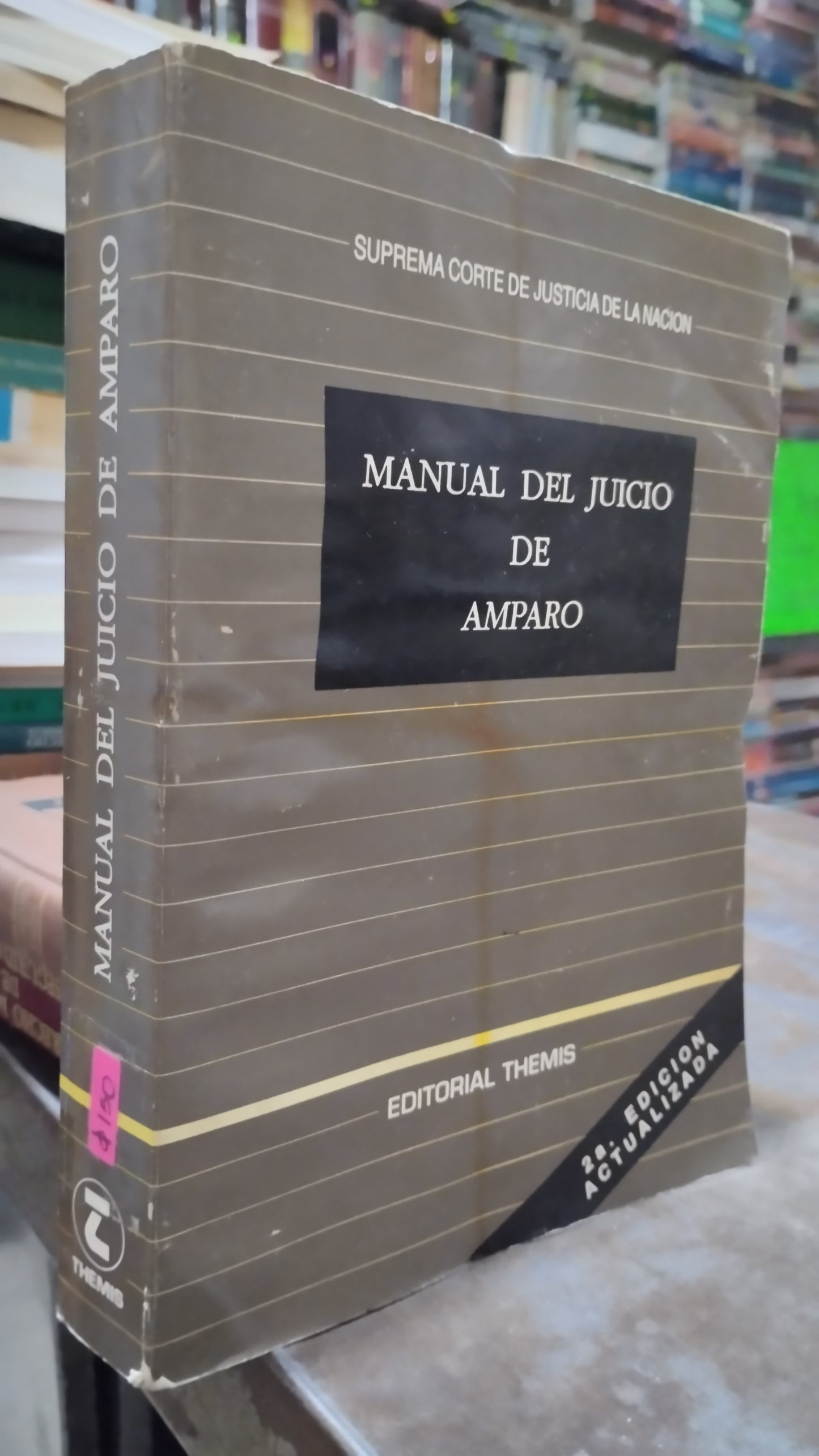 MANUAL DEL JUICIO DE AMPARO LIBRO USADO DERECHO ALDAMA