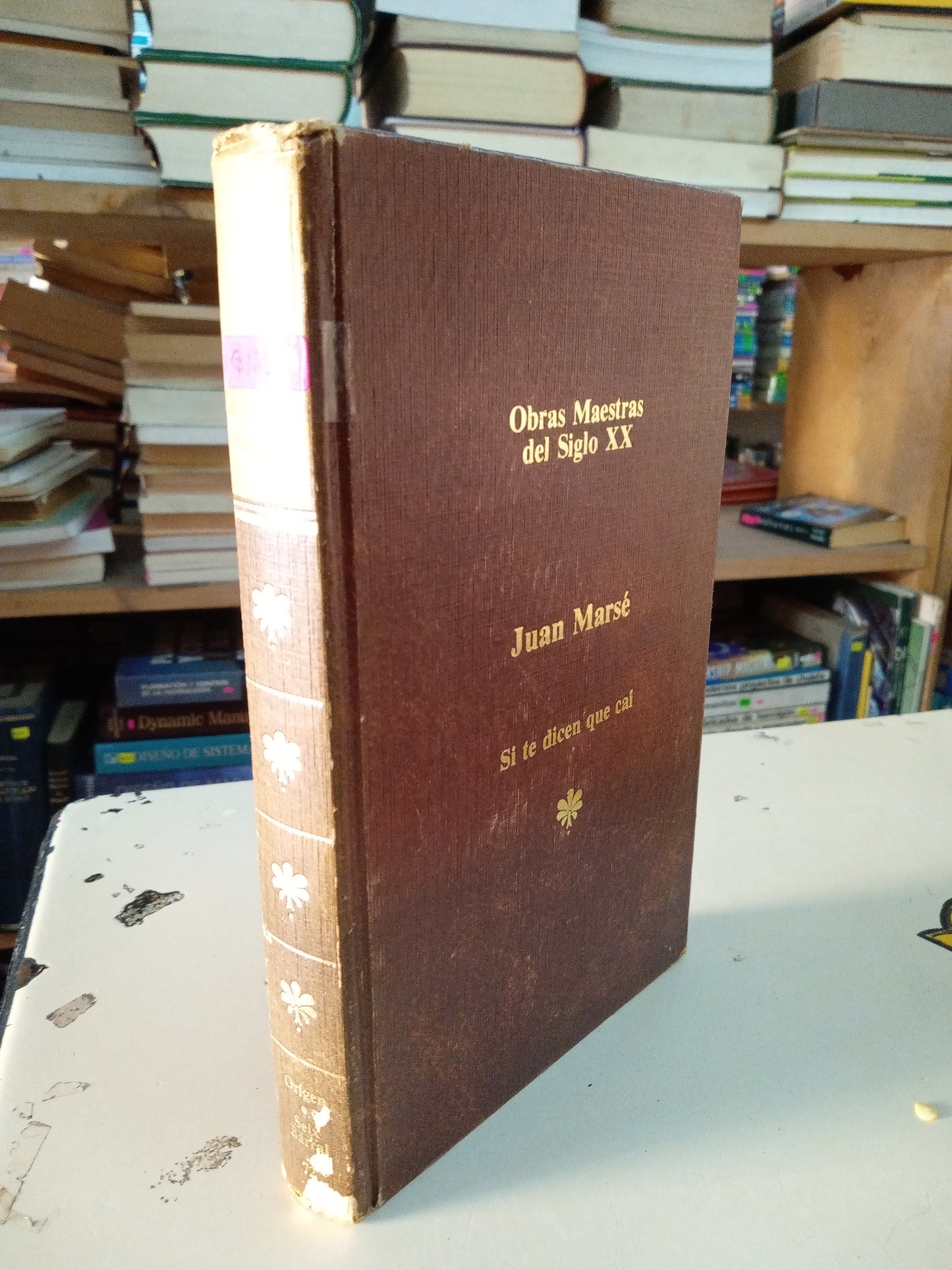 OBRAS MESTRAS DEL SIGLO XX POR JUAN MARSE USADO NOVELA LITERARIO 207