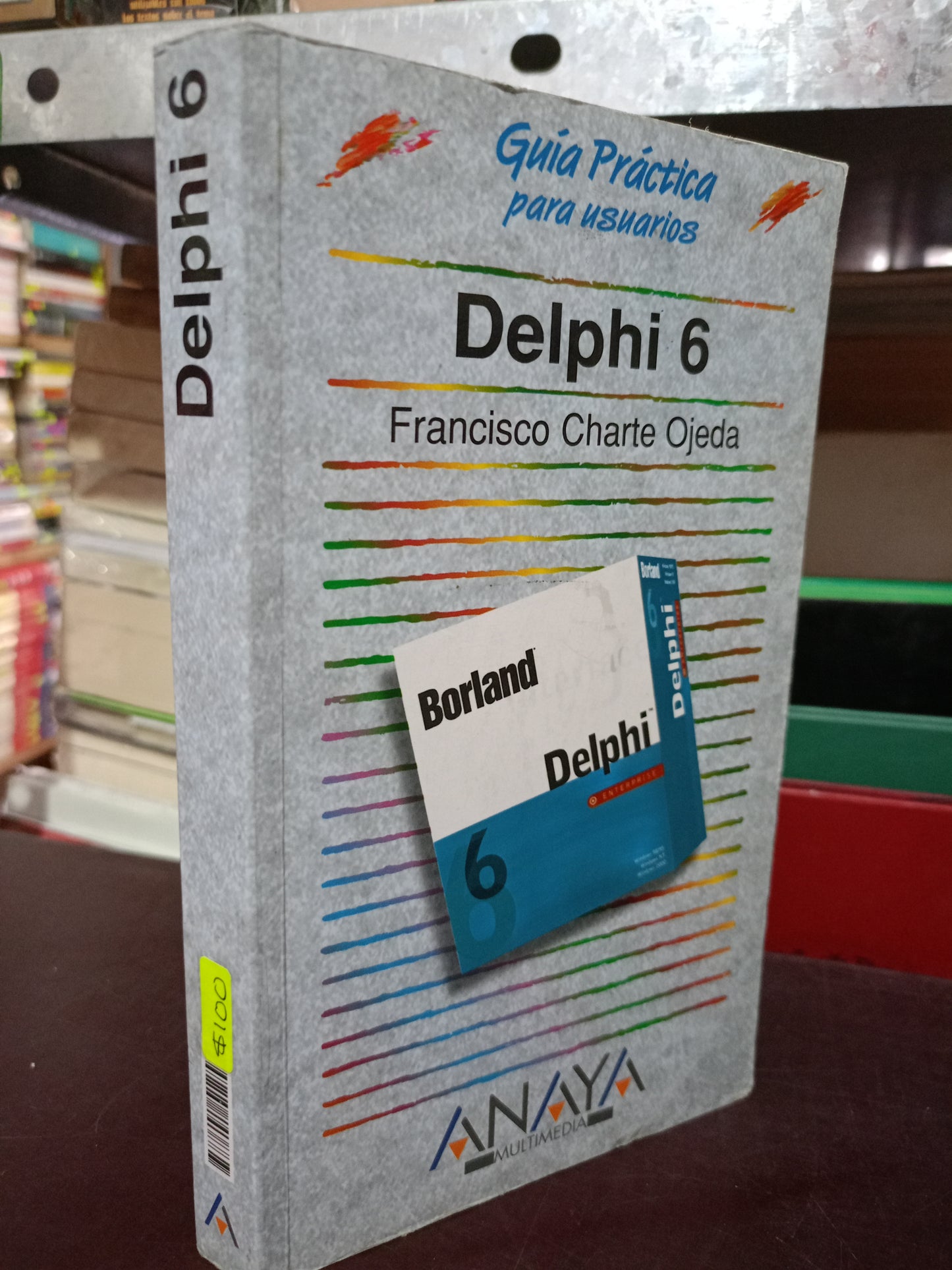 DELPHI 6 FRANCISCO CHARTE OJEDA USADO COMPUTO LITERARIO 305