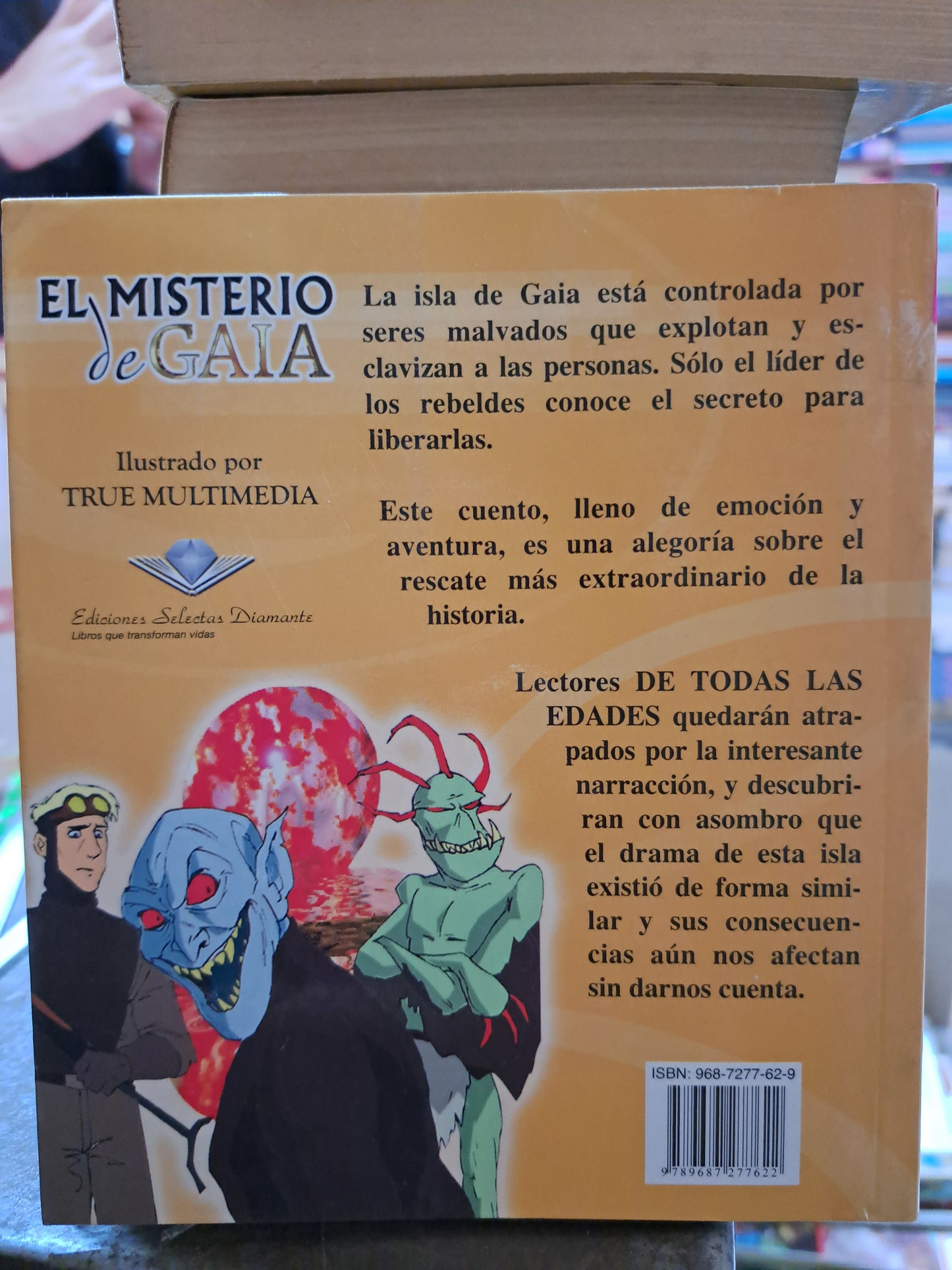 EL MISTERIO DE GAIA CARLOS CUAUHTÉMOC SÁNCHEZ USADO INFANTIL ALDAMA