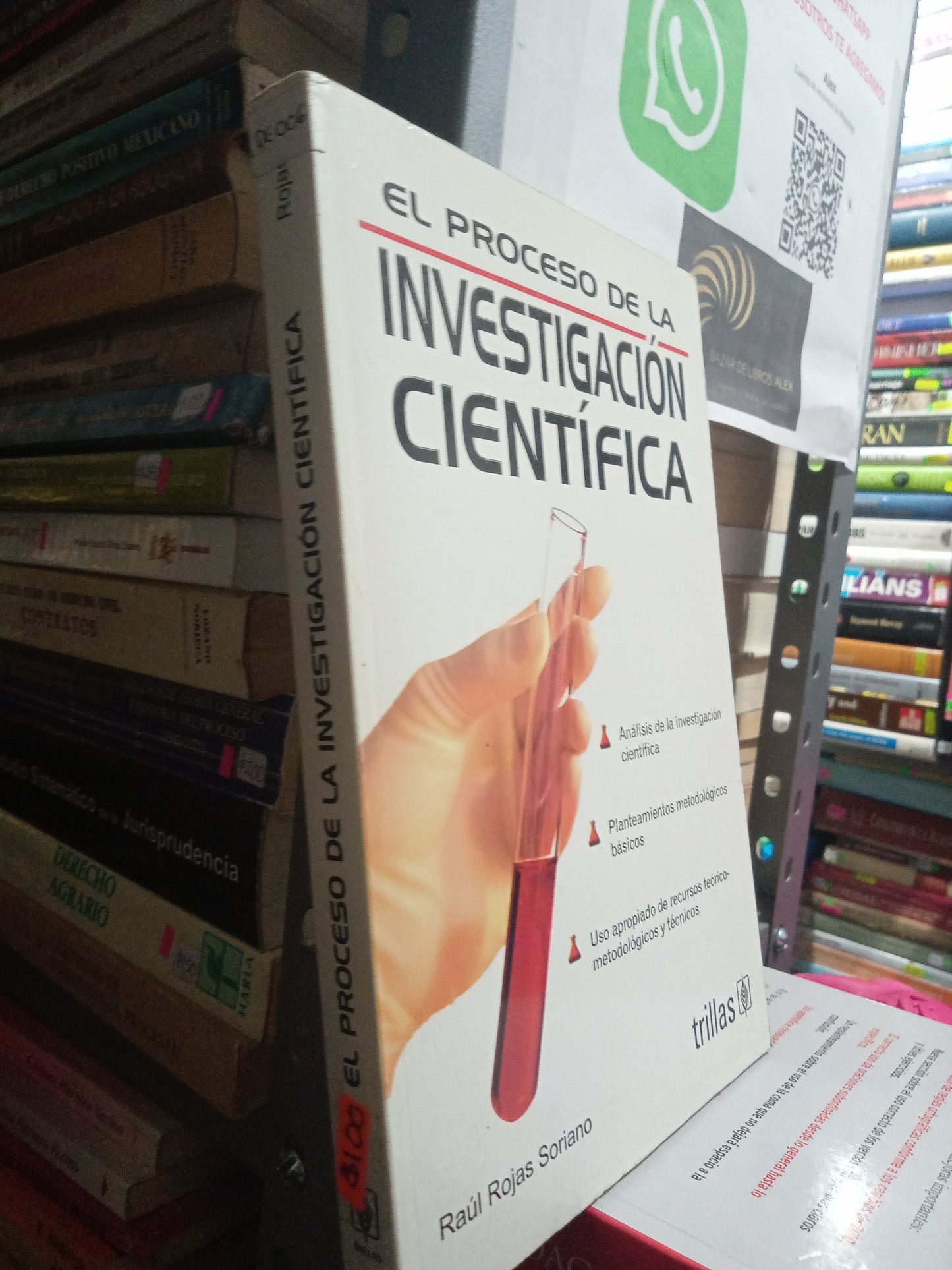 EL RPOCESO DE LA INVESTIGACION CIENTIFICA POR RAUL ROJAS SORIANO USADO EDUCACION JUAREZ