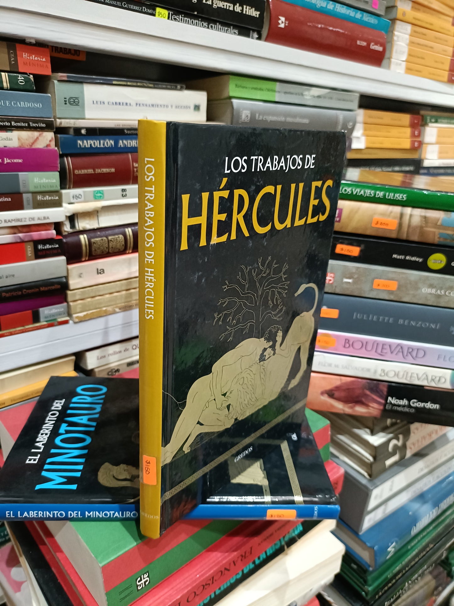 LOS TRABAJOS DE HERCULES USADO NOVELA JUAREZ 515