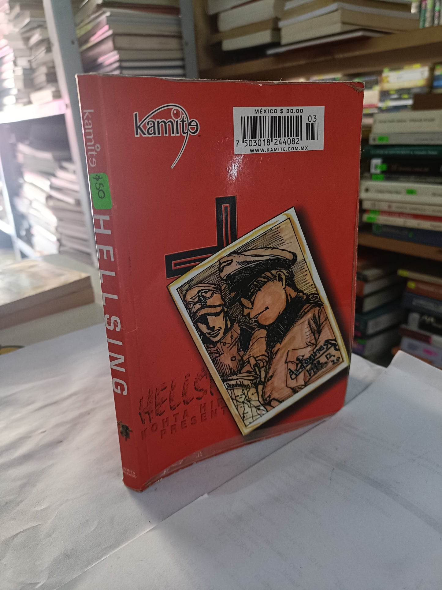 HELLSING 3 POR KOHTA HIRANO USADO NOVELA LITERARIO 207