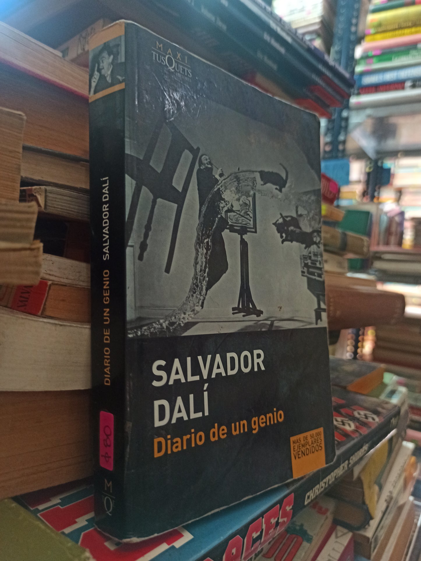 DIARIO DE UN GENIO POR SALVADOR DALÍ USADO NOVELAS ALDAMA