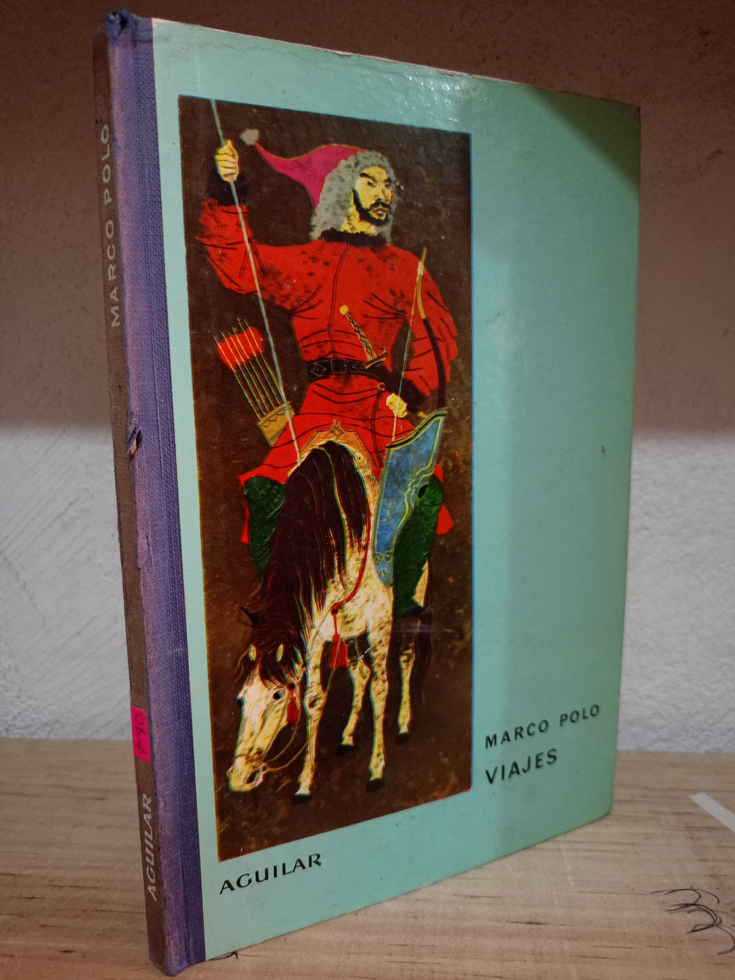 VIAJES POR MARCO POLO USADO NOVELA LITERARIO 305