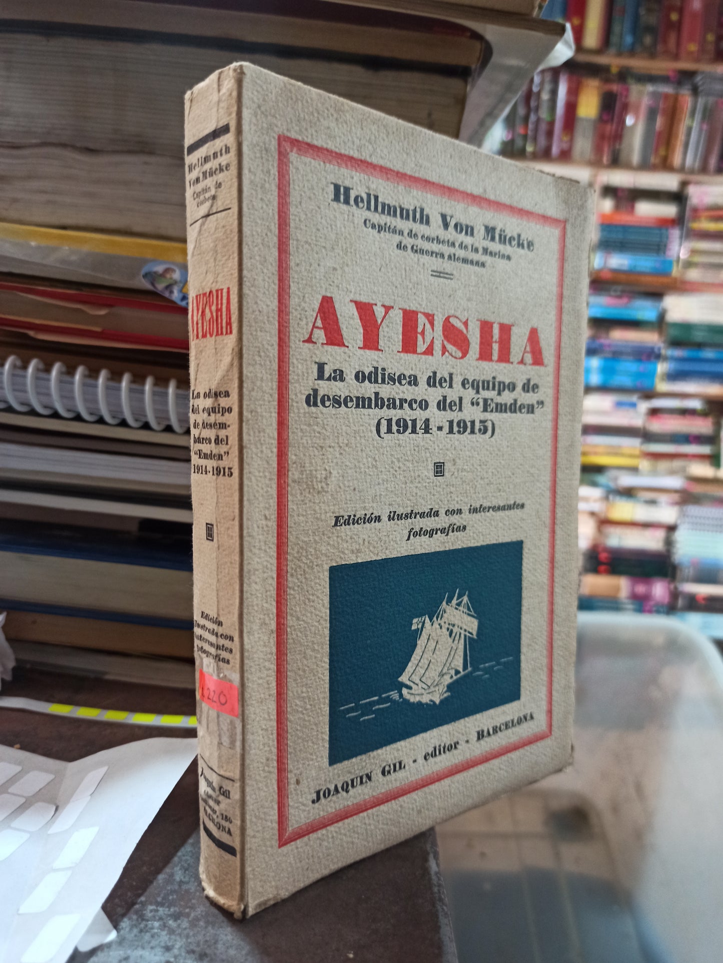 AYESHA POR JOAQUIN GIL USADO 2DA GUERRA ALDAMA