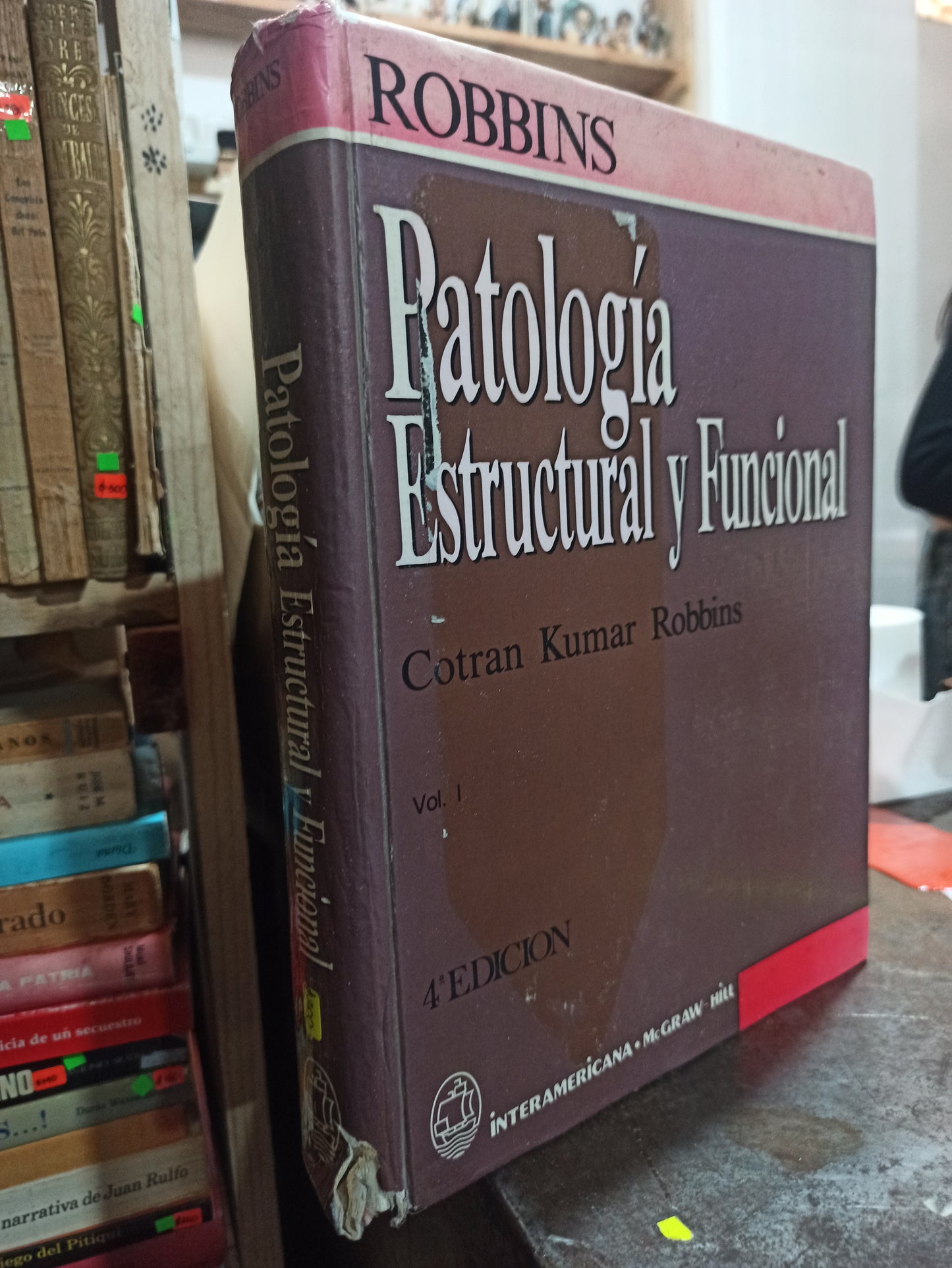 PATOLOGIA ESTRUCTURAL Y FUNCIONAL POR COTRAN KUMAR ROBBINS USADO SALUD ALDAMA