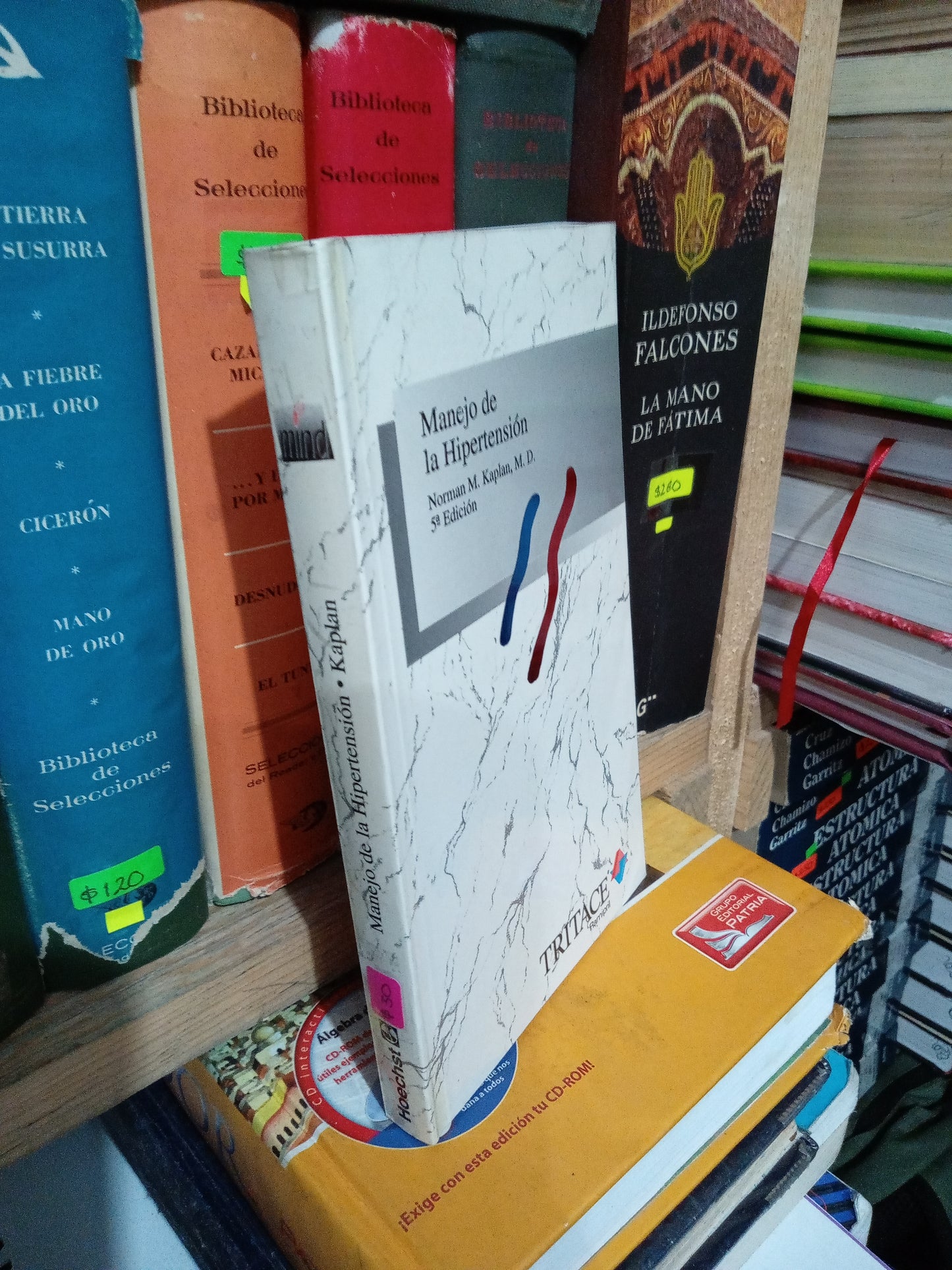 MANEJO DE LA HEPERTENSION POR NORMAN M KAPLAN M D USADO SALUD LITERARIO 207
