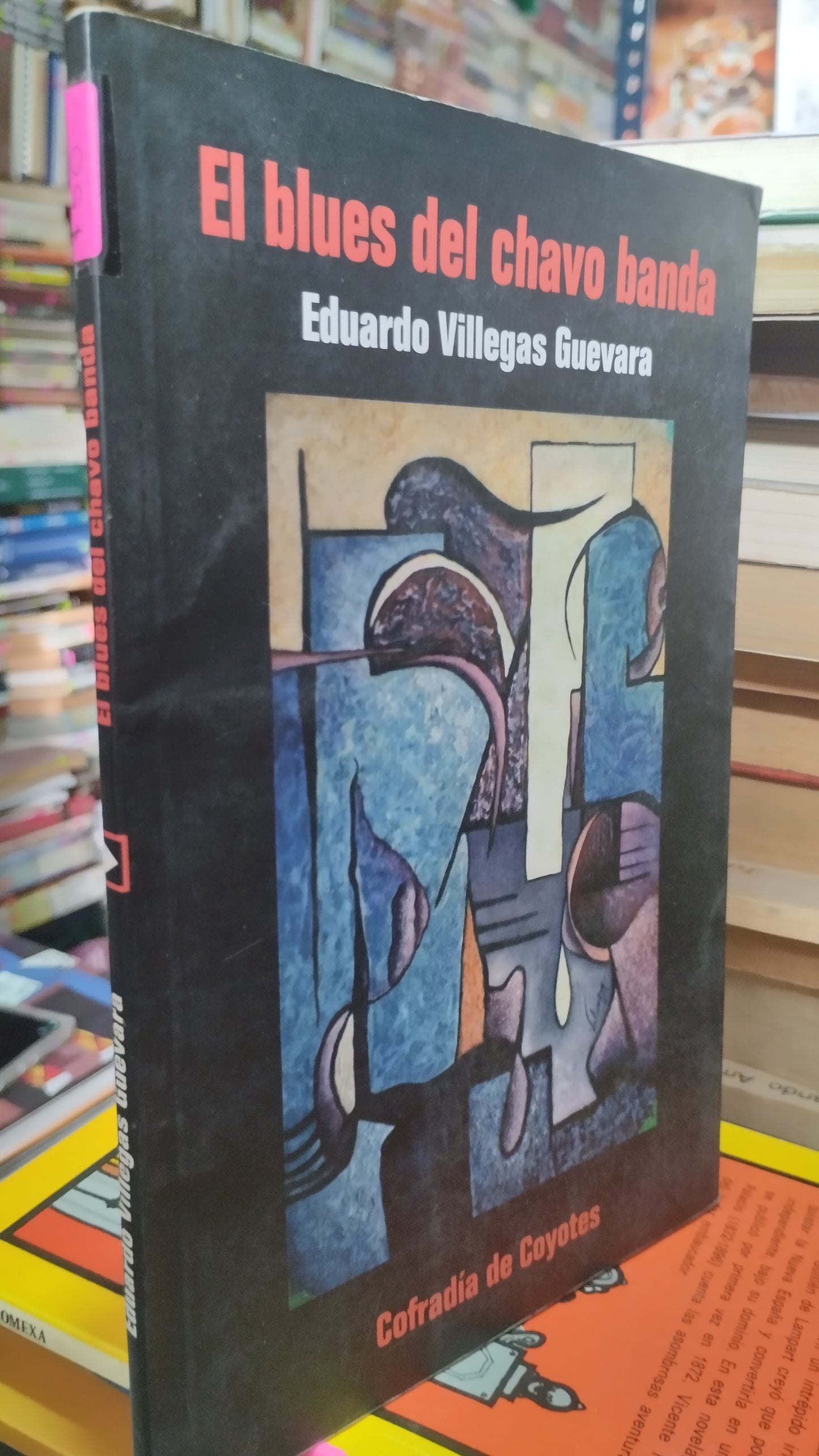 EL BLUES DEL CHAVO BANDA POR EDUARDO VILLEGAS GUEVARA LIBRO USADO NOVELAS ALDAMA