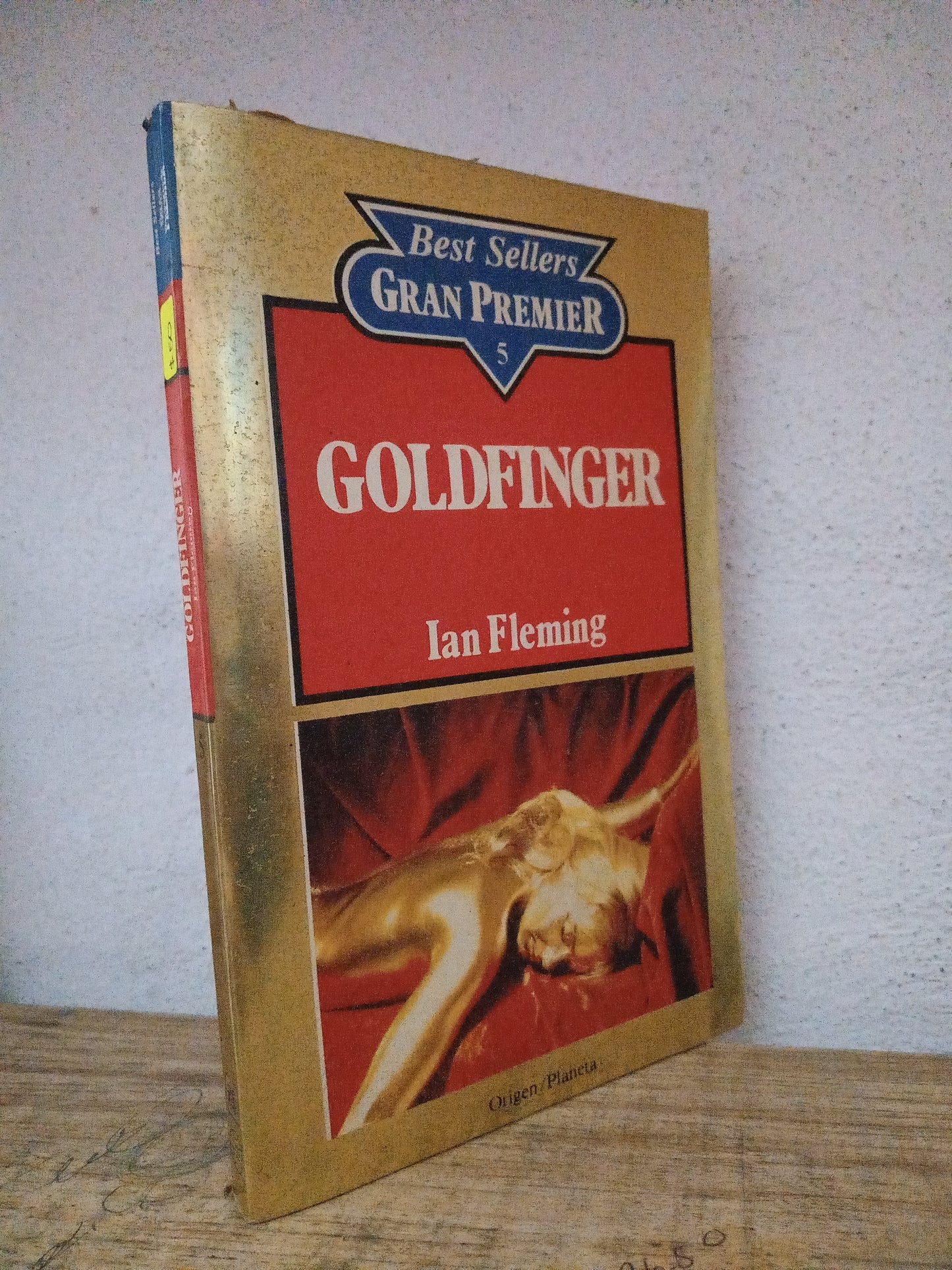 GOLDFINGER IAN FLEMING USADO NOVELA LITERARIO 305