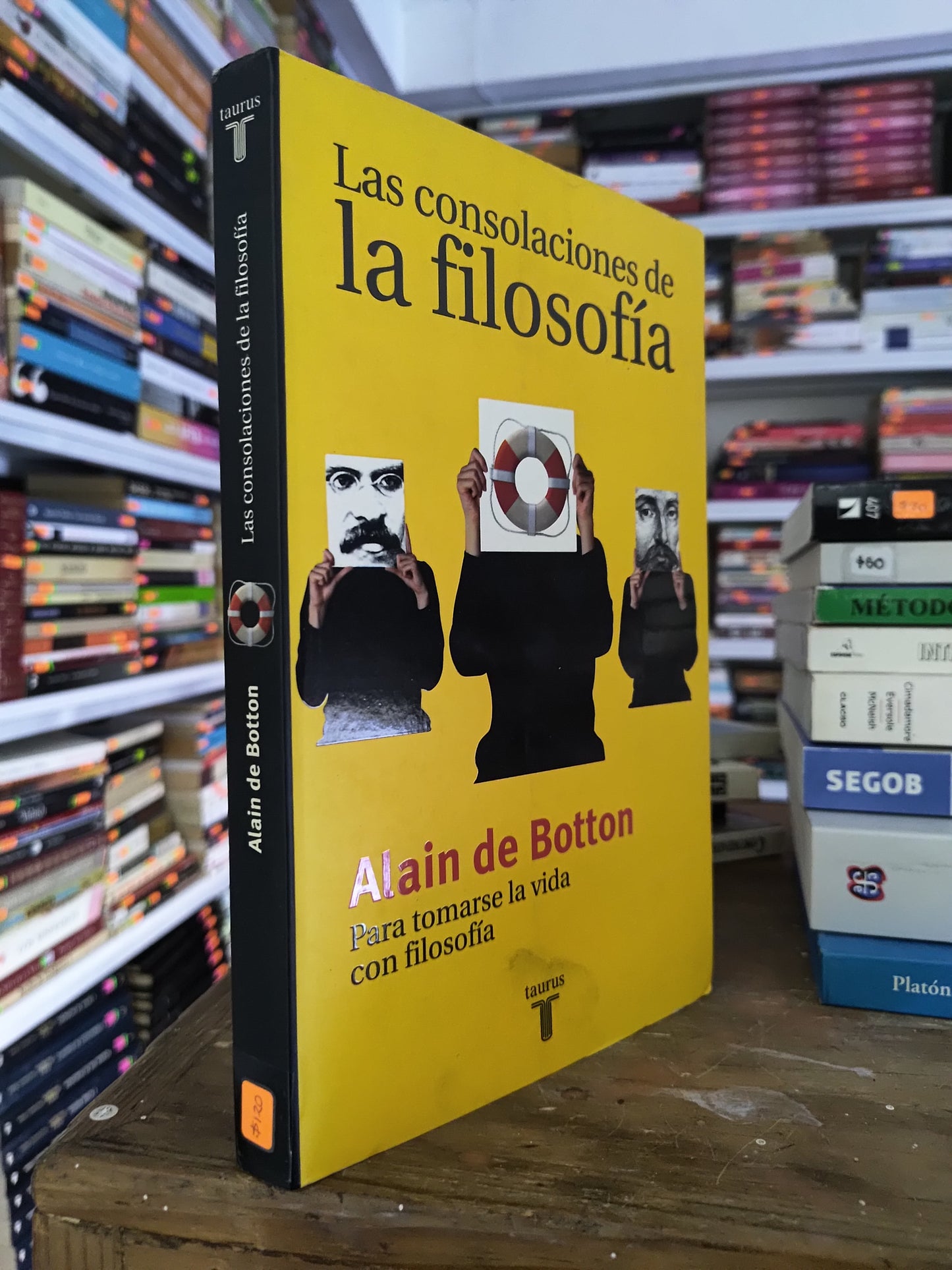 LAS CONSOLACIONES DE LA FILOSFIA POR ALAIN DE BOTTON USADO SOCIOLOGIA JUAREZ 515