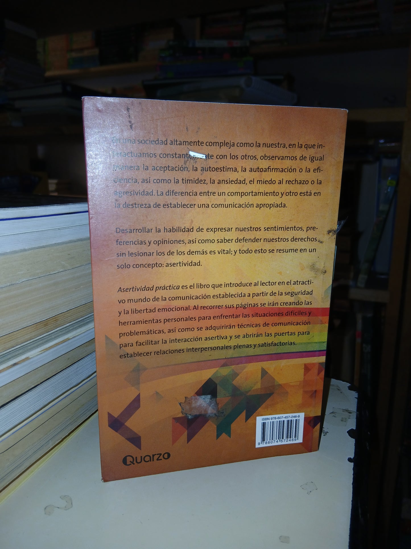 ASERTIVIDAD PRÁCTICA POR NOEMÍ BEJARLE PALACIOS USADO SUPERACIÓN PERSONAL LITERARIO 207