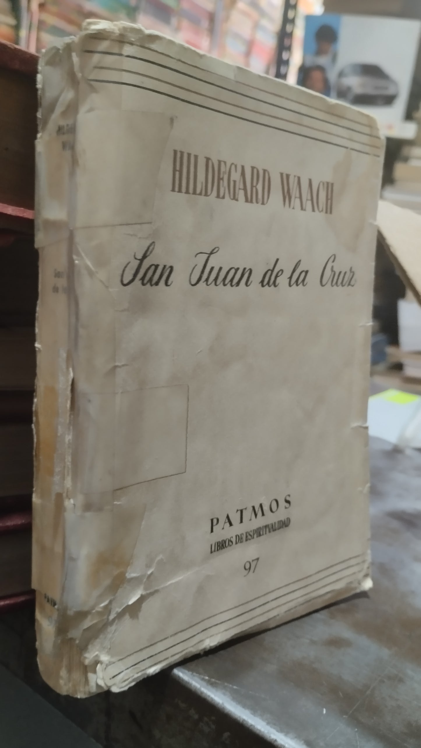 SAN JUAN DE LA CRUZ POR HILDEGARD WAACH LIBRO USADO POESIA ALDAMA