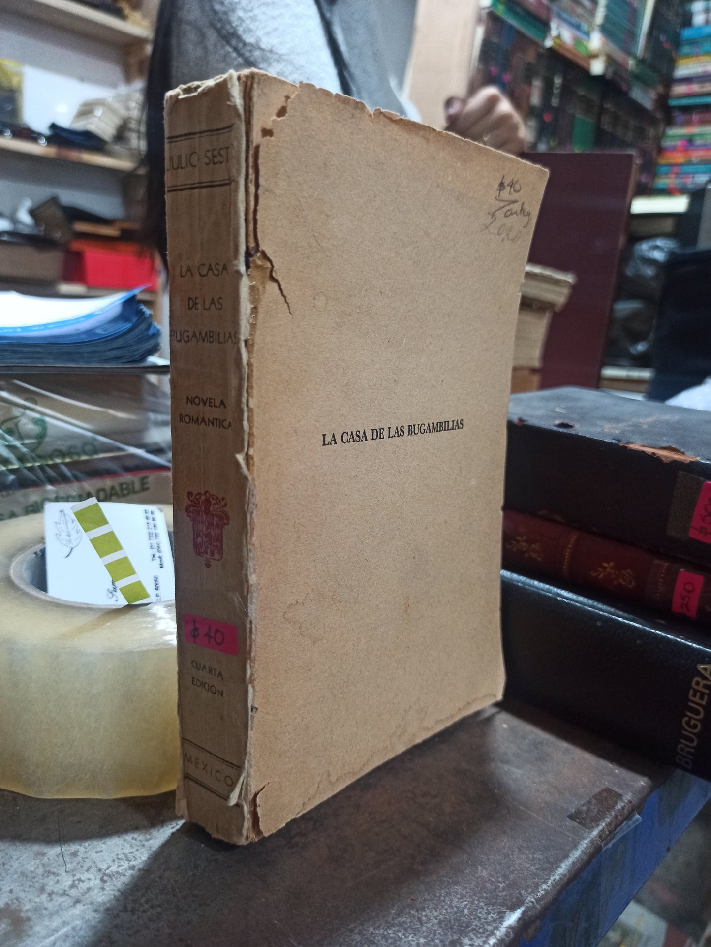 LA CASA DE LAS BUGAMBILIAS POR JULIO SESTO USADO ANTIGUOS ALDAMA