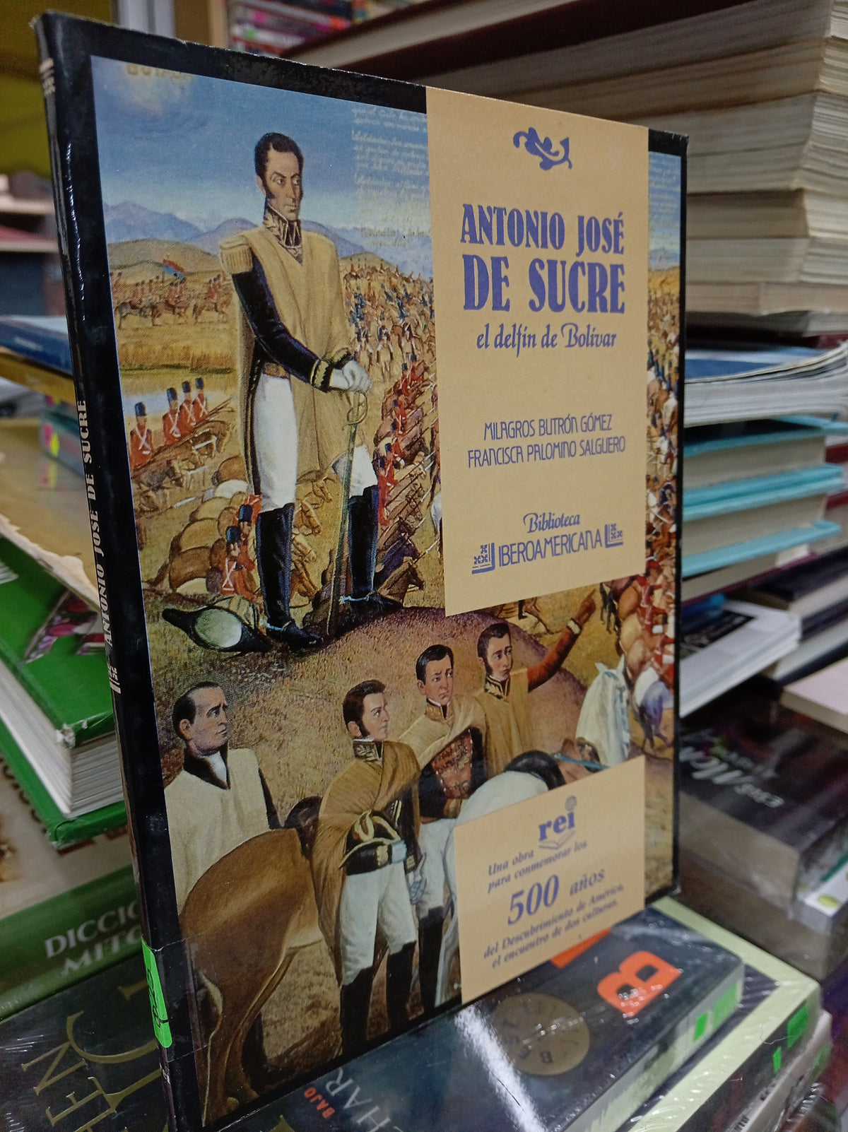 ANTONIO JOSE DE SUCRE POR MILAGROS BRUTON GOMEZ USADO HISTORIA 507