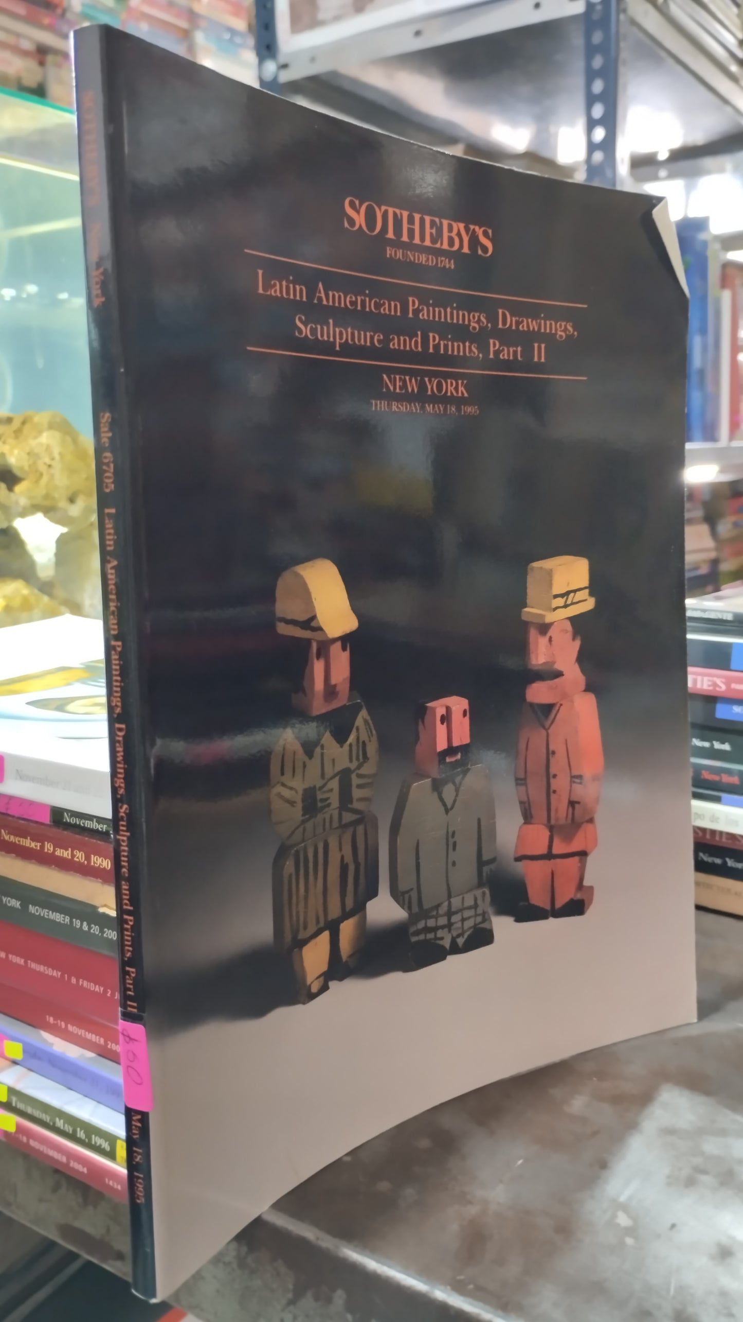 SOTHEBYS LATIN AMERICAN PAINTINGS DRAWINGS SCULPTURE AND PRINTS PART II LIBRO USADO ARTE ALDAMA