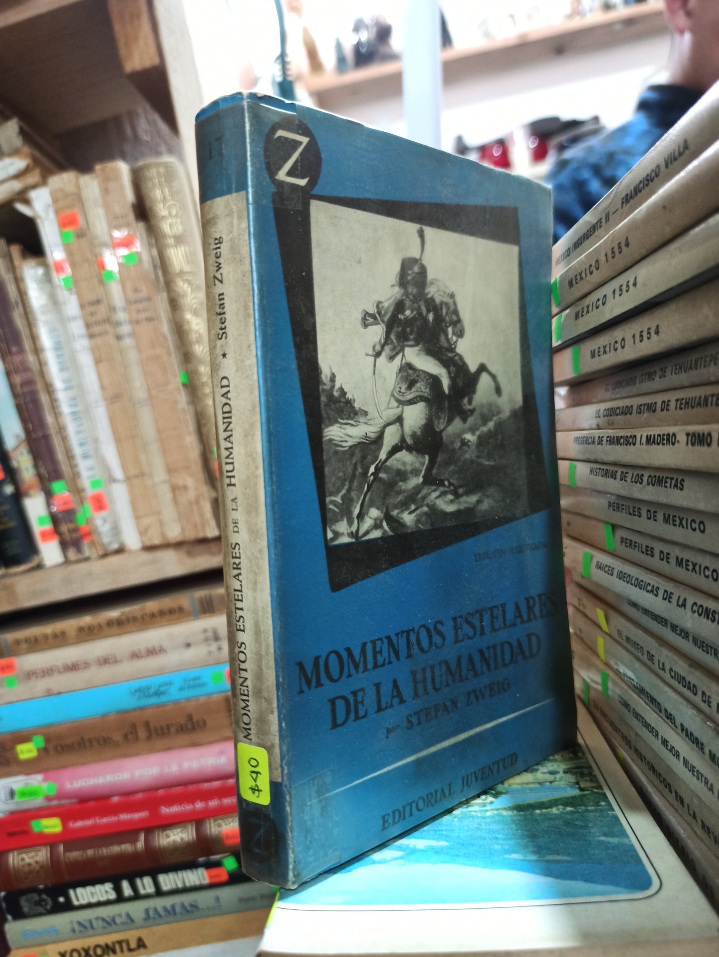 MOMENTOS ESTELARES DE LA HUMANIDAD POR STEFAN ZWEIG USADO HISTORIA ALDAMA