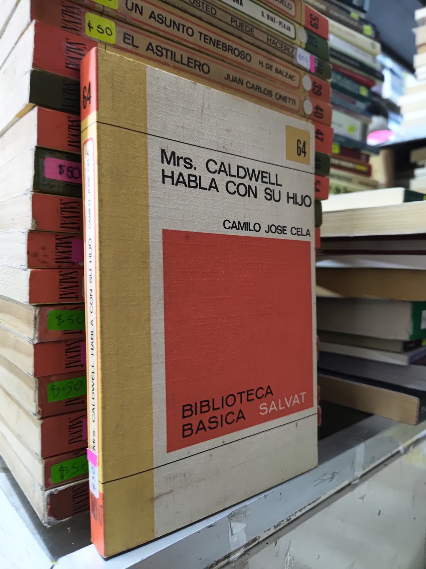 MRS CALDWELL HABLA CON SU HIJO POR CAMILO JOSE CELA USADO NOVELAS JUAREZ 507