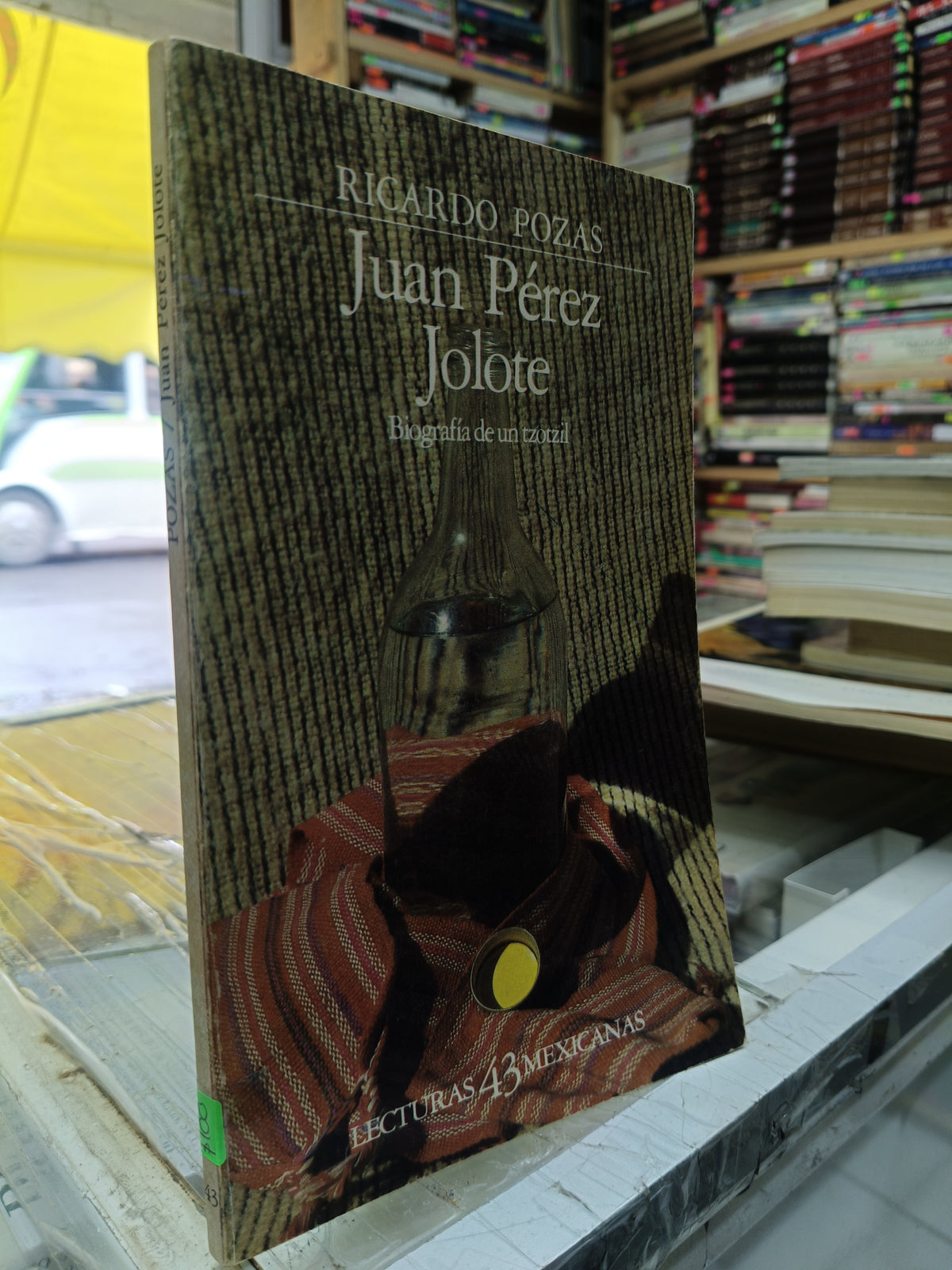 JUAN PEREZ JOLOTE POR RICARDO POZAS USADO NOVELA JUAREZ 507