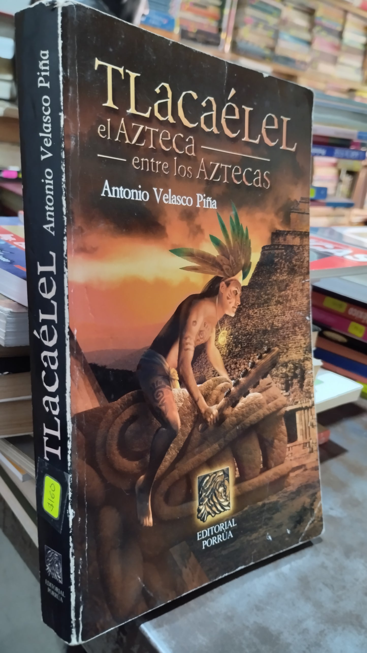 TLACAELEL POR ANTONIO VELASCO PIÑA LIBRO USADO HISTORIA ALDAMA