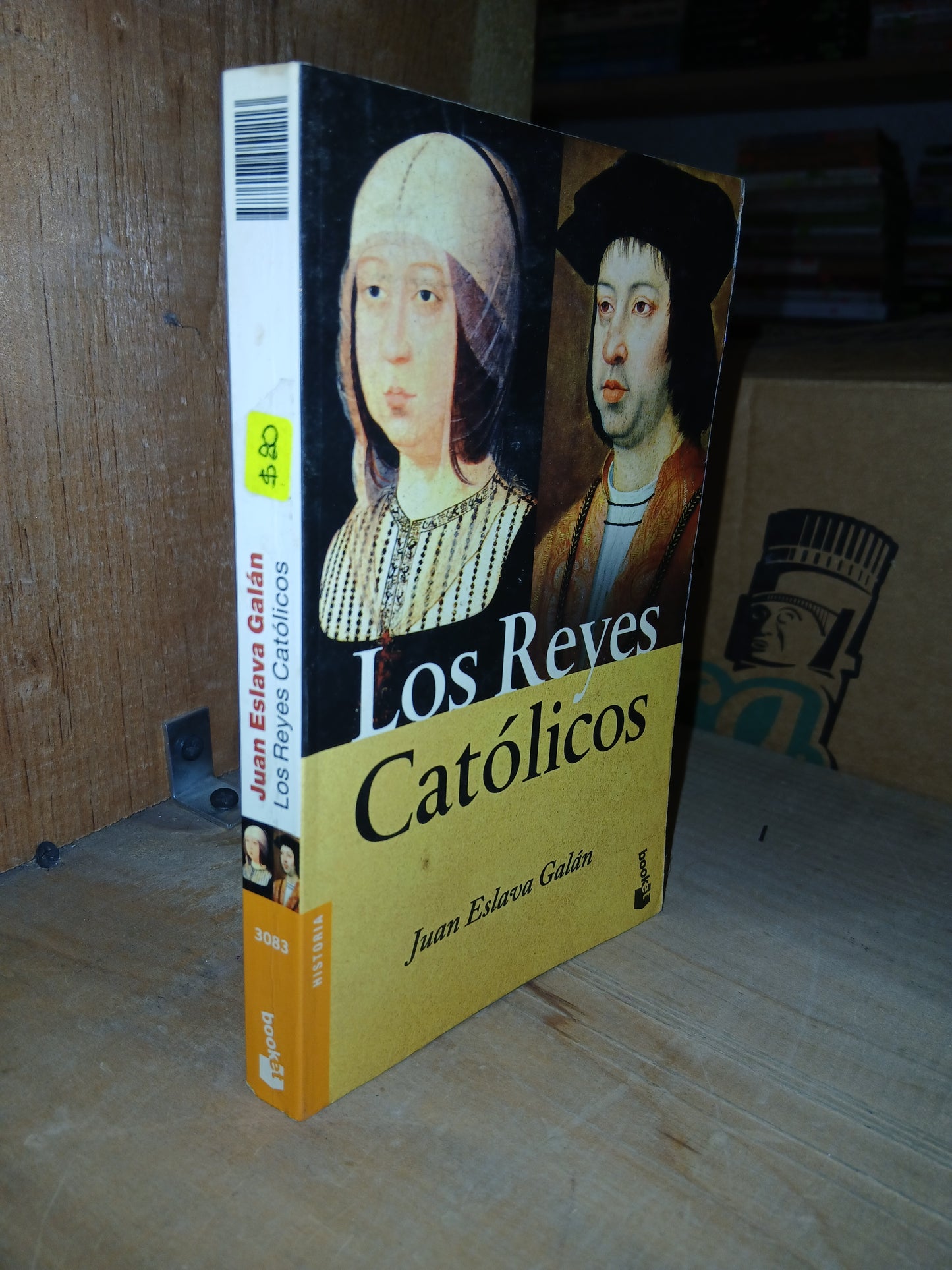 LOS REYES CATÓLICOS POR JUAN ESLAVA GALÁN USADO NOVELA LITERARIO 207
