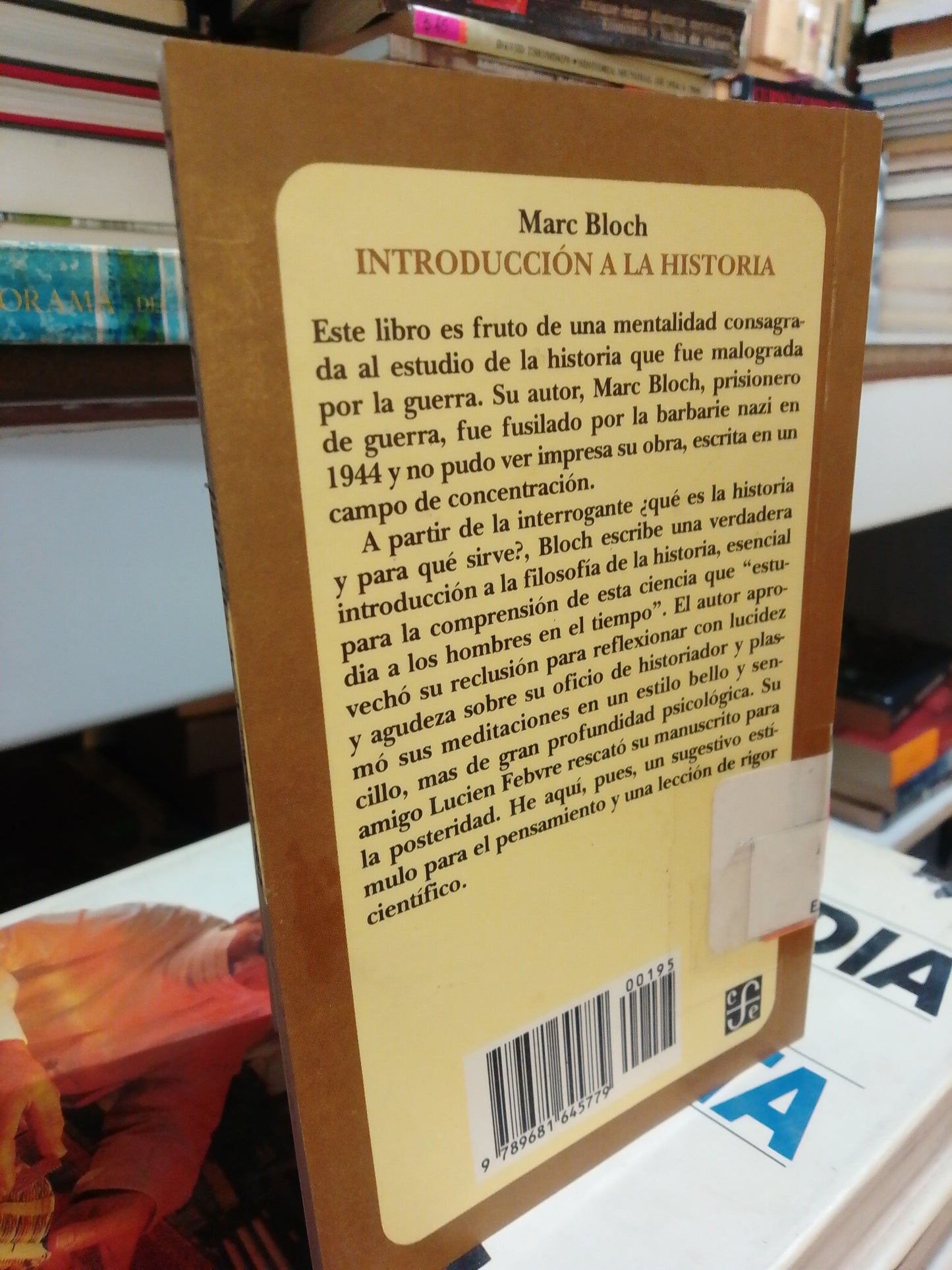 INTRODUCCION A LA HISTORIA POR MARC BLOCH USADO HISTORIA JUAREZ