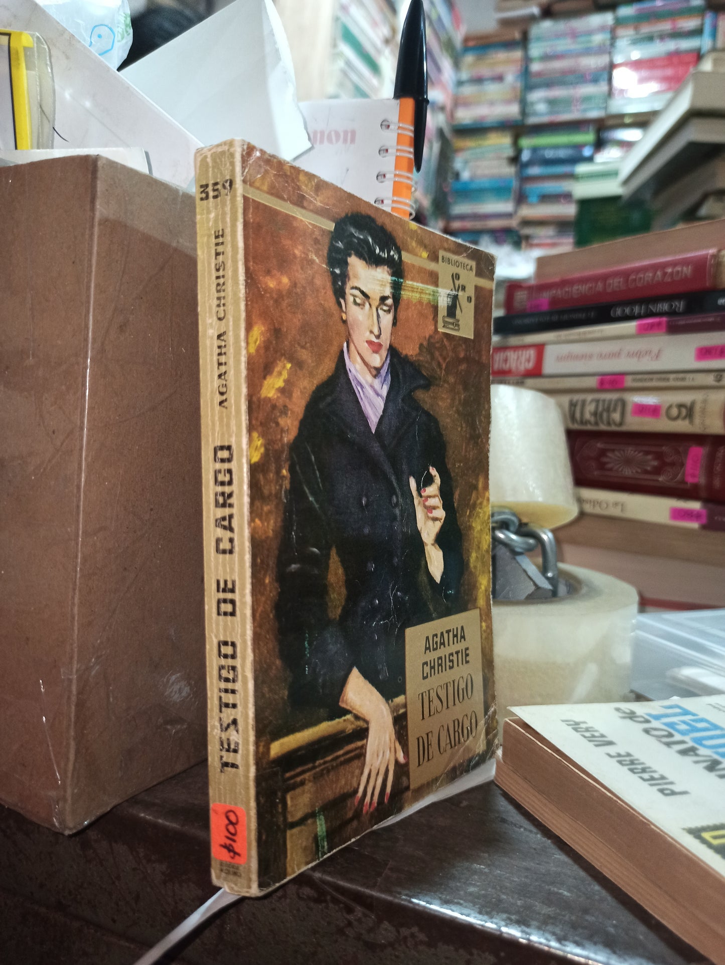 TESTIGO DE CARGO POR AGATHA CHRISTIE USADO ANTIGUOS ALDAMA