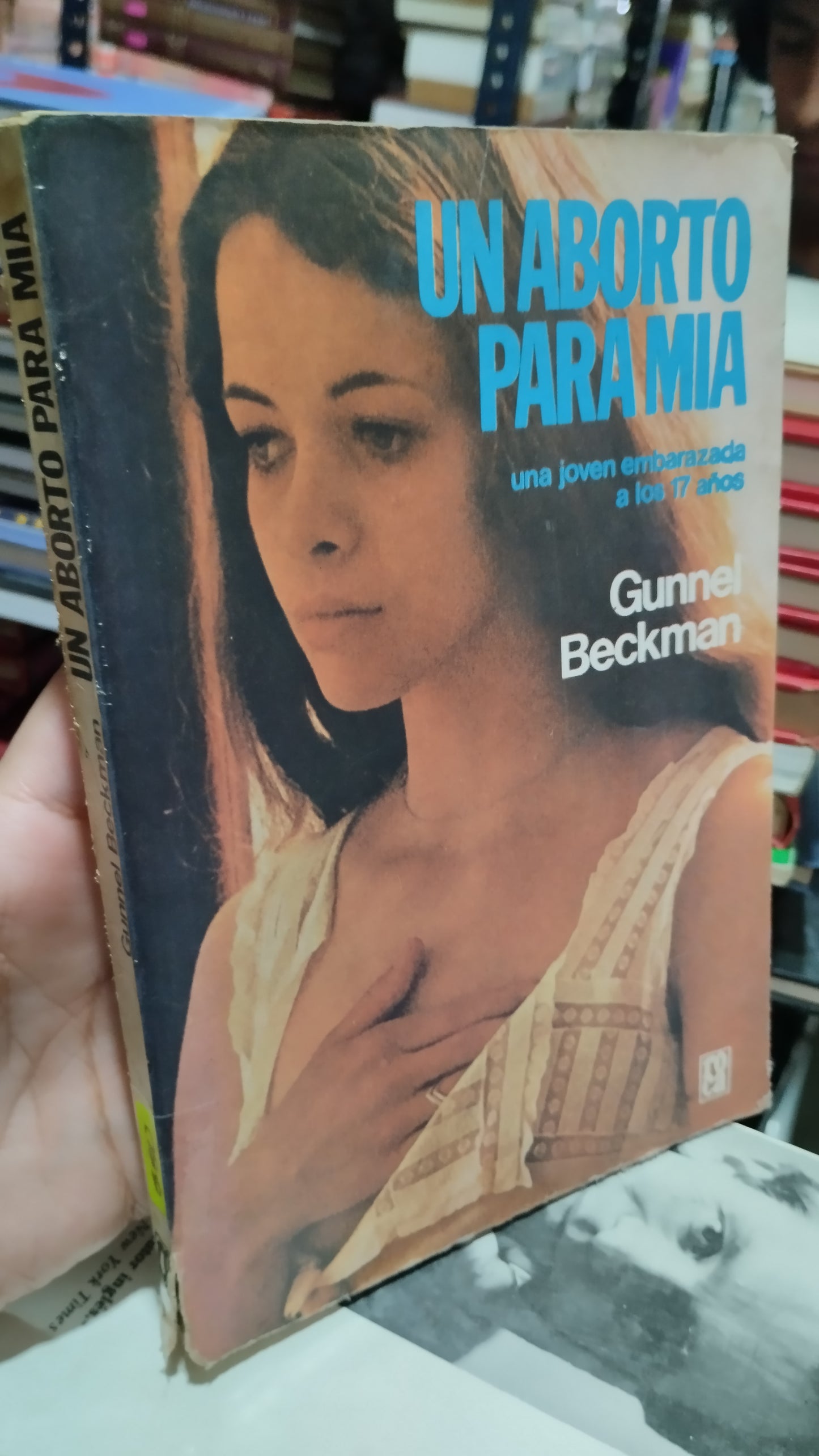 UN ABORTO PARA MIA POR GUNNEL BECKMAN LIBRO USADO NOVELAS ALDAMA