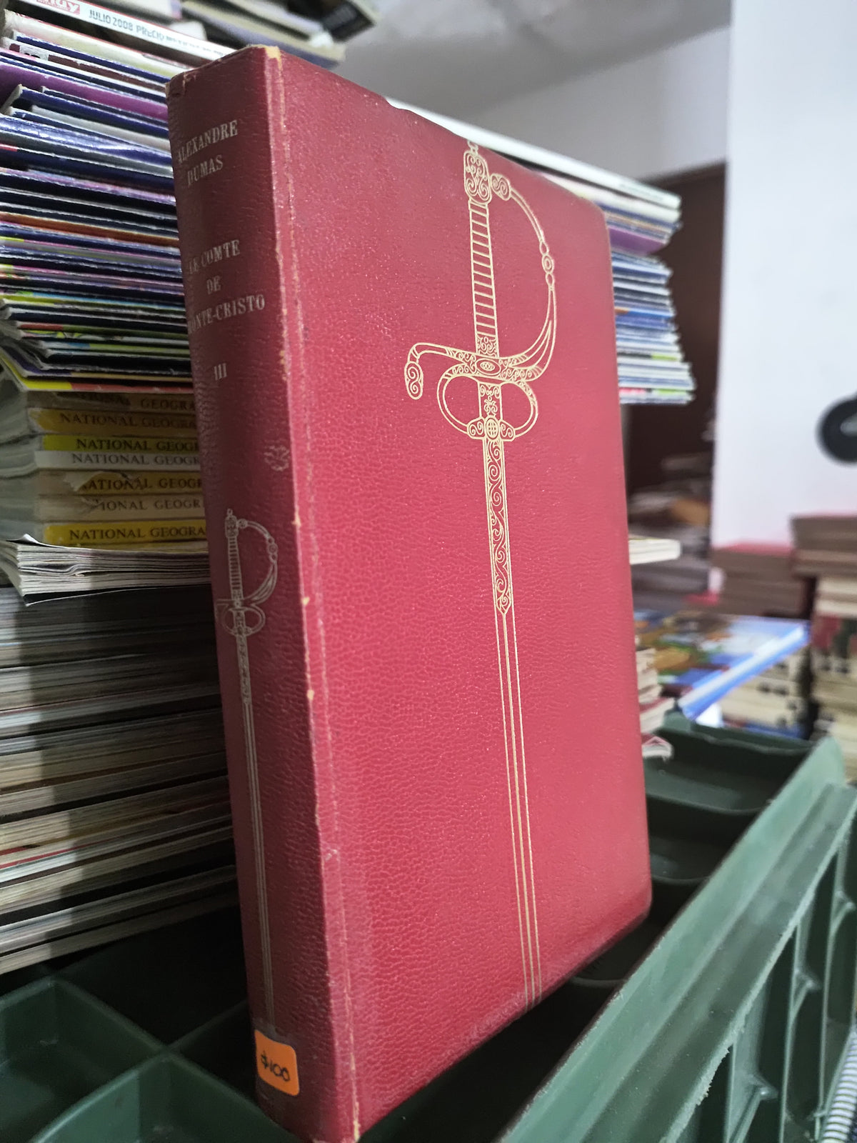 LE COMTE DE MONTE CRISTO 3 POR ALEXANDRE DUMAS USADO IDIOMAS JUAREZ 515