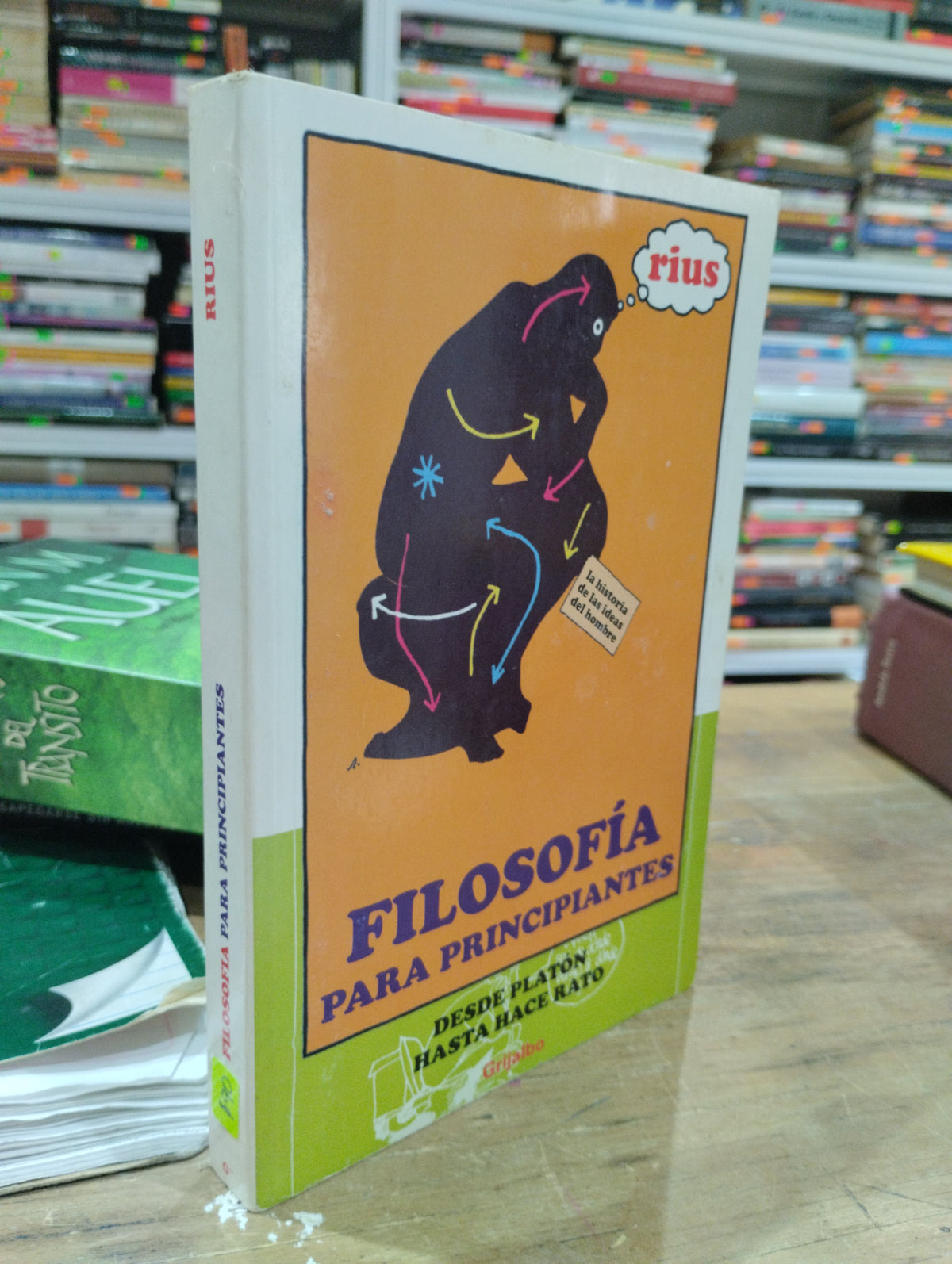FILOSOFIA PARA PRINCIPIANTES POR RIUS USADO NOVELAS JUAREZ 515