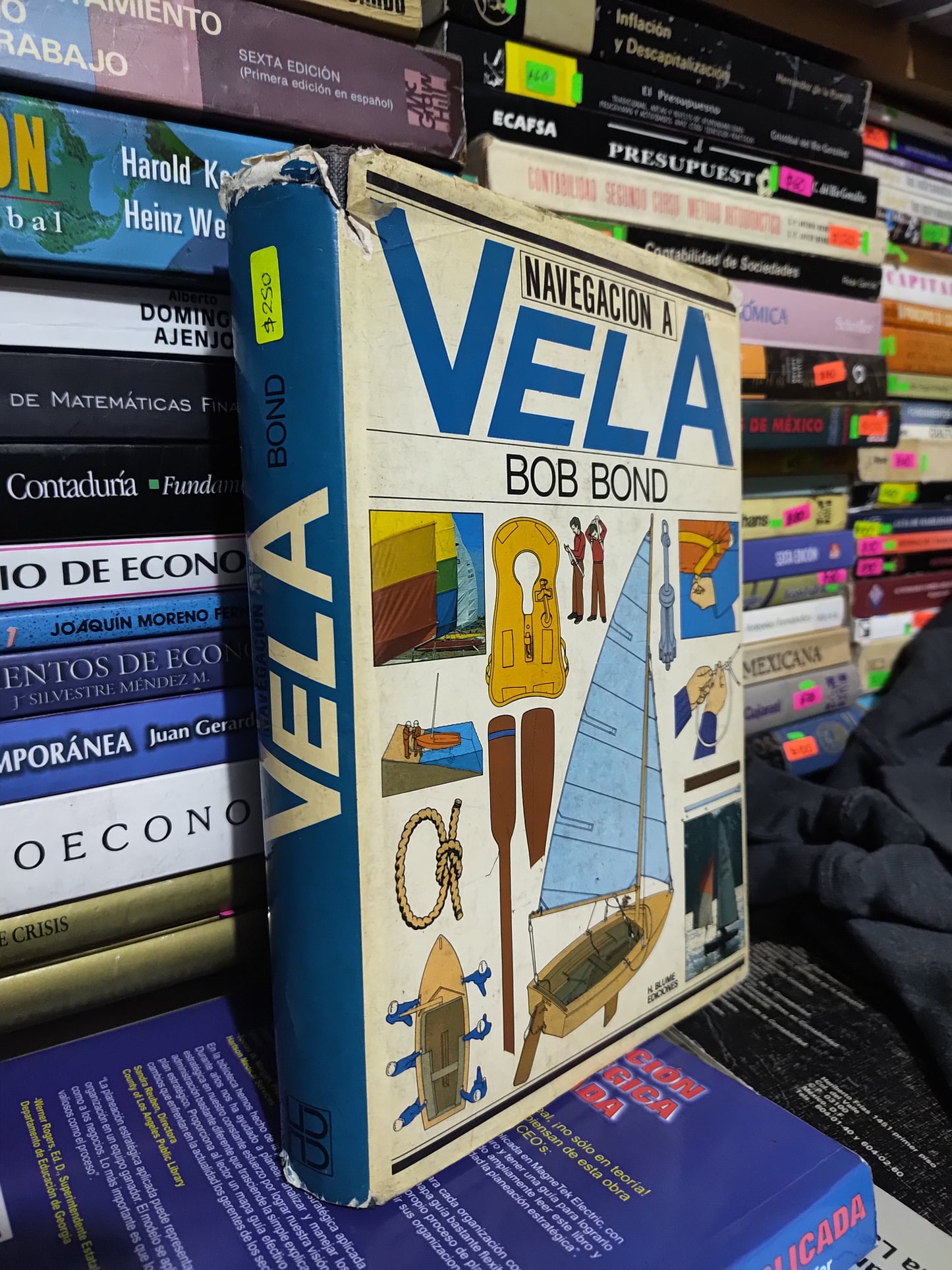 NAVEGACION A VELA POR BOB BOND USADO OFICIOS JUAREZ