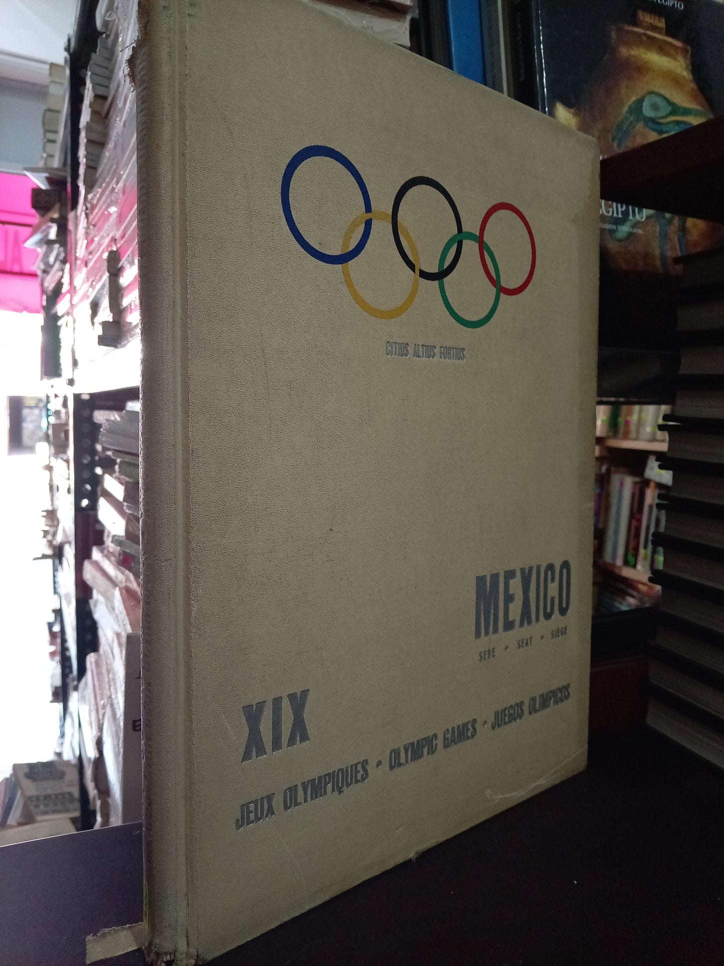 MEXICO XIX JUEGOS OLIMPICOS USADO DEPORTES LITERARIO 305