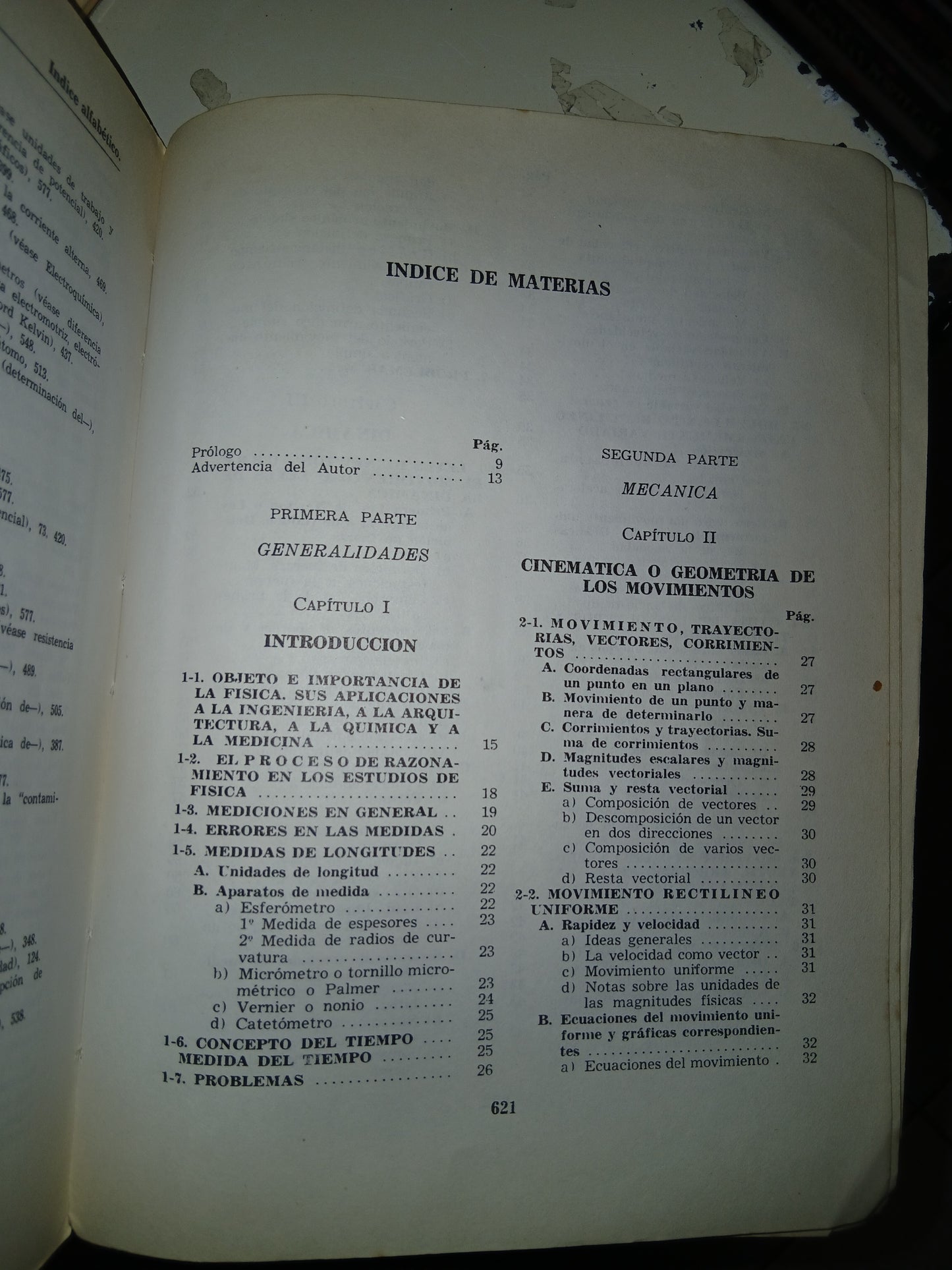 FÍSICA GENERAL CURSO COMPLETO POR SALVADOR MOSQUEIRA R. USADO MATEMÁTICAS LITERARIO 207