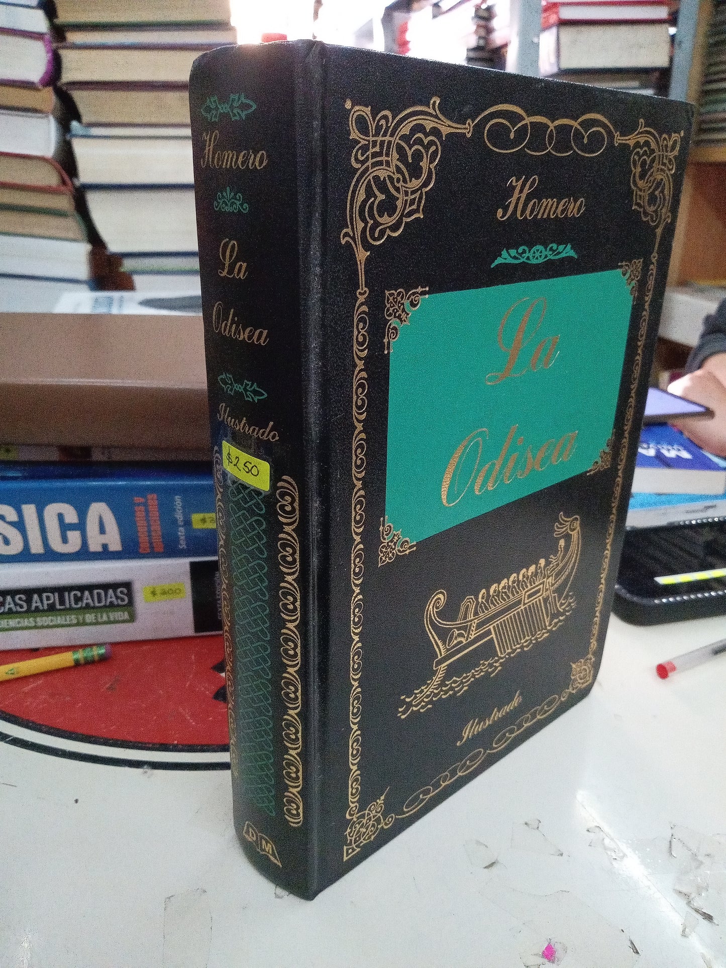 LA ODISEA POR HOMERO USADO NOVELA LITERARIO 207