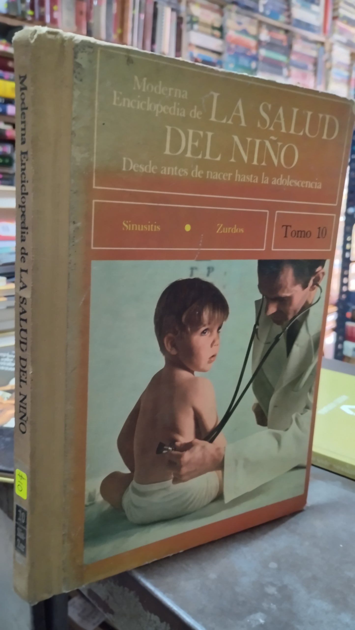 MODERNA ENCICLOPEDIA DE LA SALUD DEL NIÑO TOMO 10 LIBRO USADO PSICOLOGIA ALDAMA