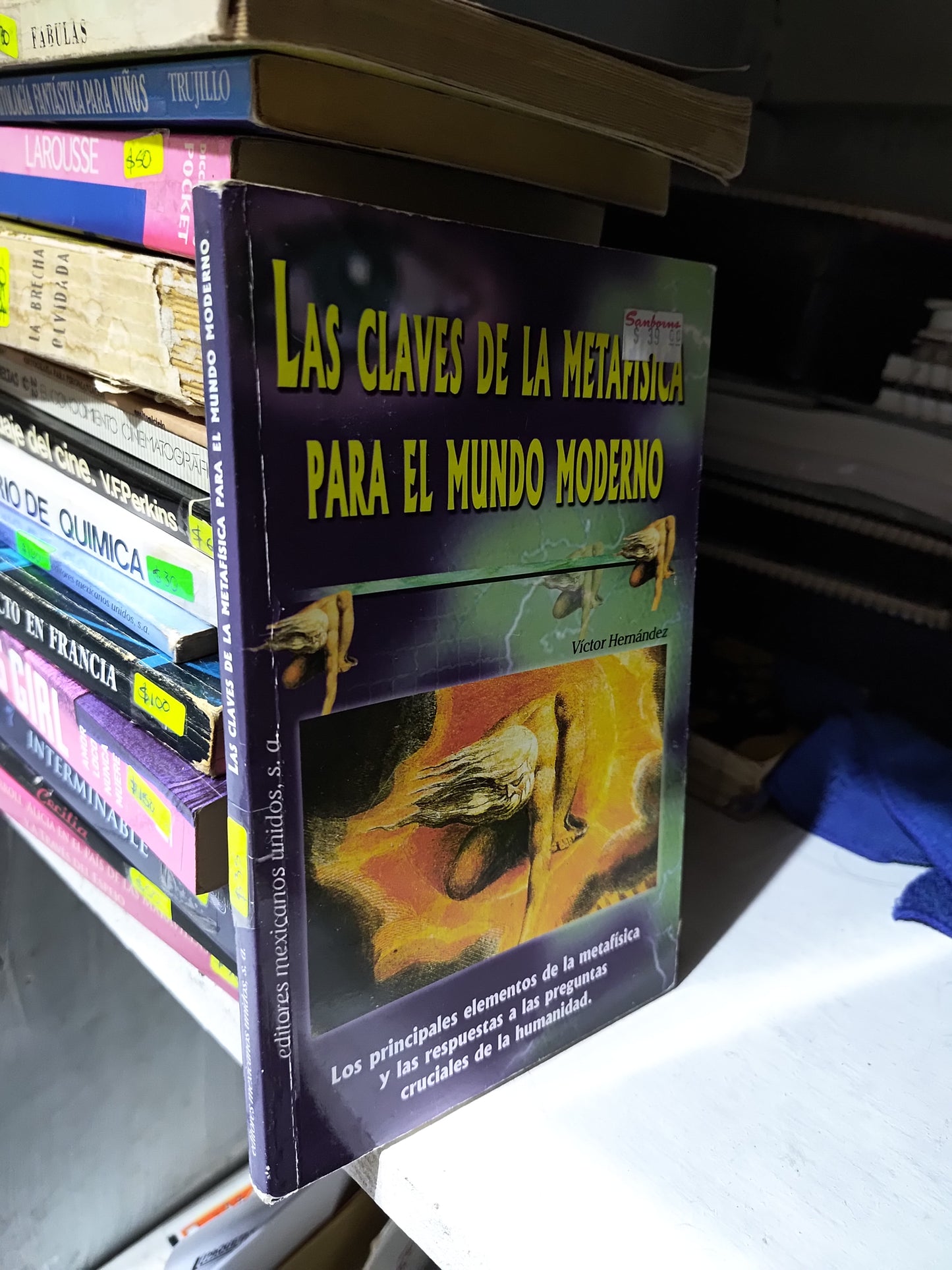 LAS CLAVES DE LA METAFISICA PARA EL MUNDO MODERNO POR VICTOR HERNANDEZ USADO SUP PERSONAL JUAREZ