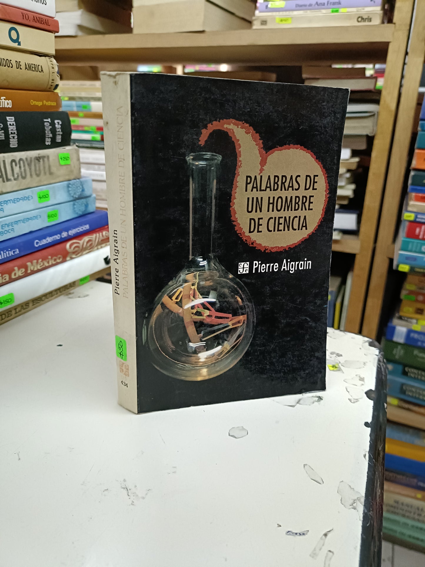 PALABRAS DE UN HOMBRE DE CIENCIA POR PIERRE AIGRAIN USADO SOCIOLOGÍA LITERARIO 207