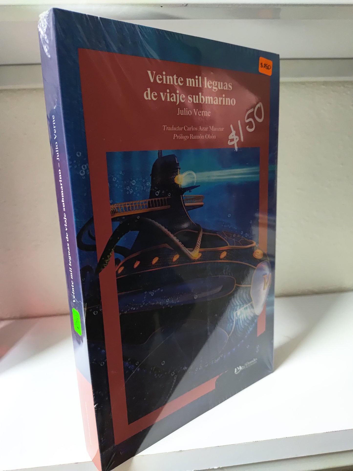 VEINTE MIL LEGUAS DE VIAJE SUBMARINO POR JULIO VERNE NUEVOS JUAREZ 515