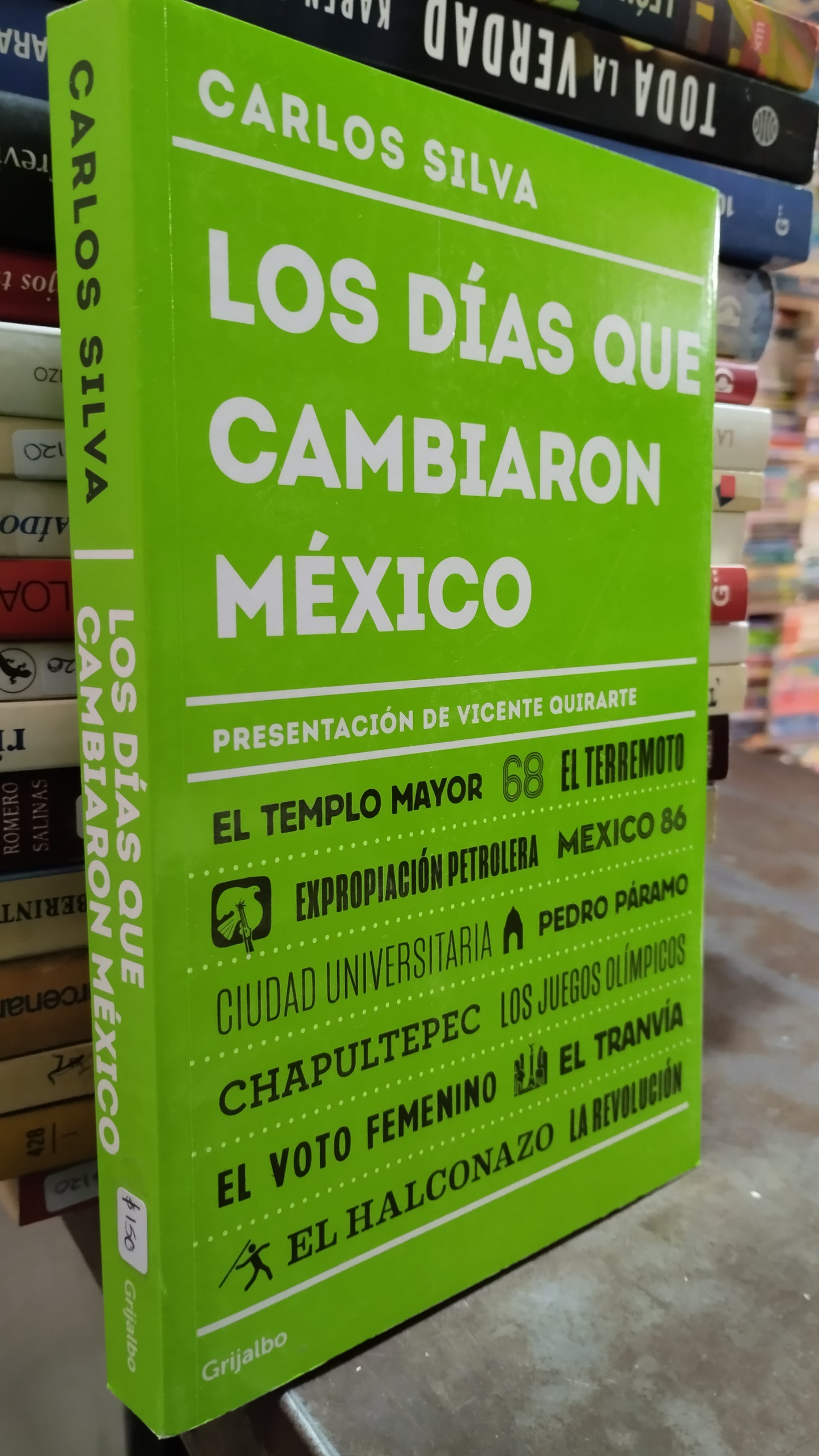 LOS DIAS QUE CAMBIARON MEXICO POR CARLOS SILVA LIBRO USADO NOVELAS ALDAMA