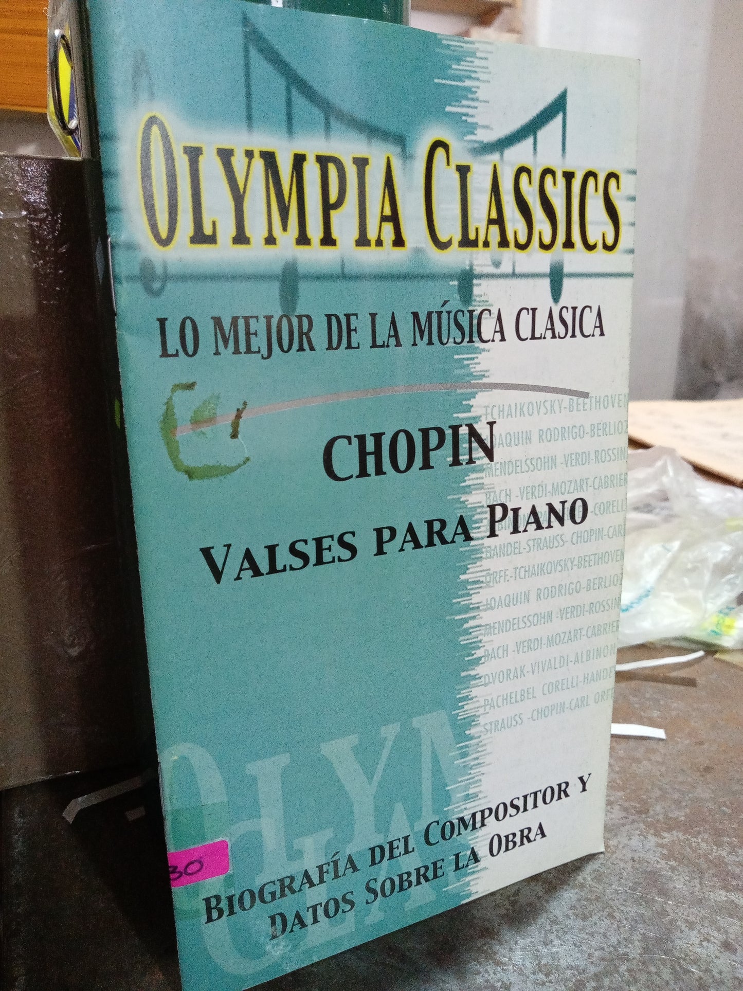 OLYMPIA CLASSICS CHOPIN VALSES PARA PIANO USADO MUSICA ALDAMA