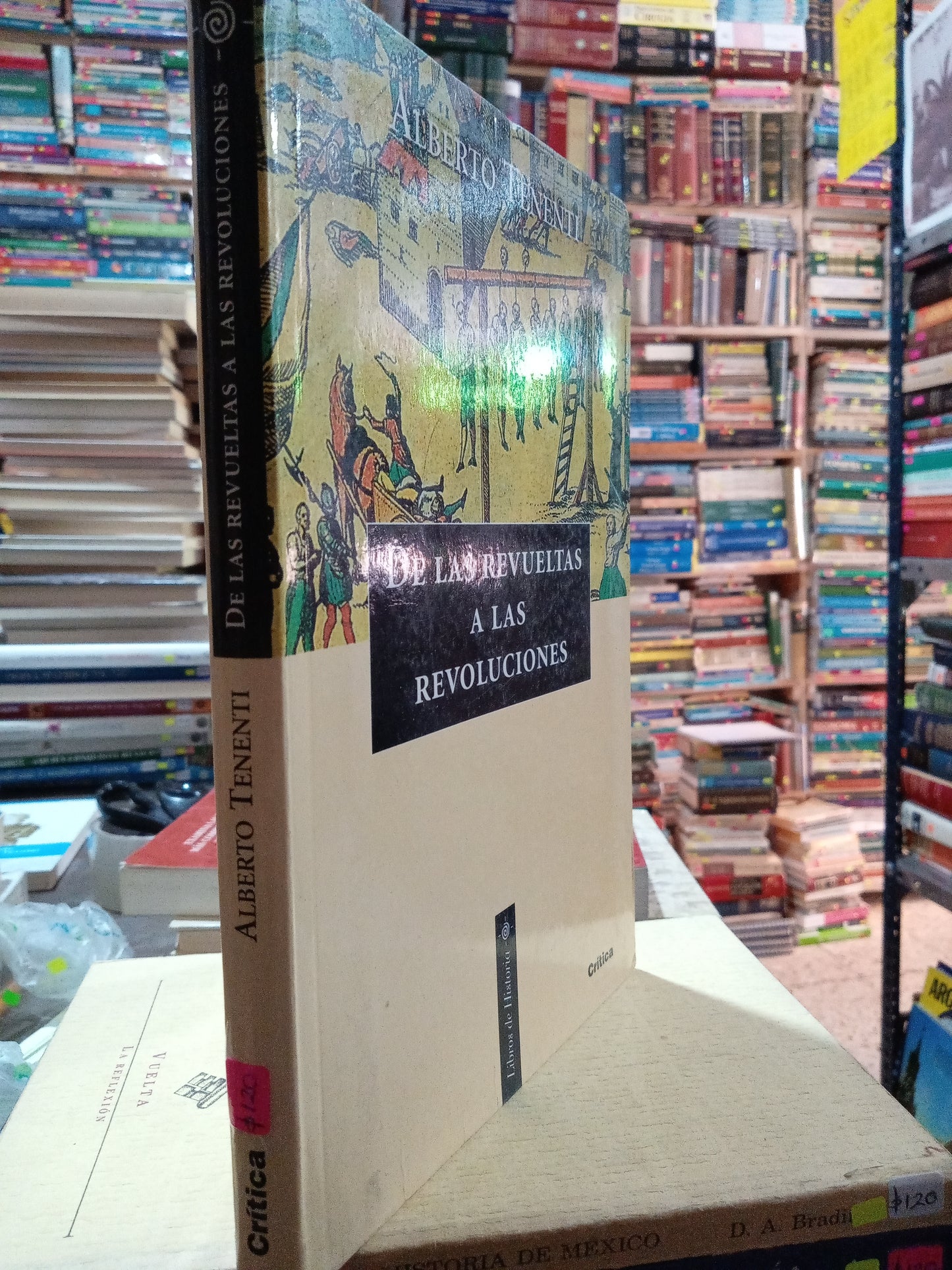 DE LAS REVUELTAS A LAS REVOLUCIONES POR ALBERTO TENENTI USADO HISTORIA ALDAMA