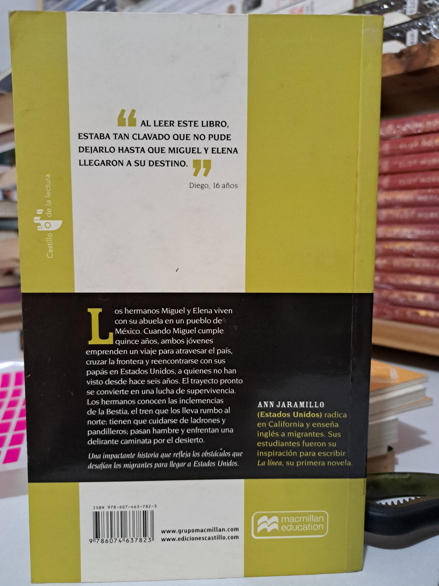 LA LÍNEA ANN JARAMILLO USADO NOVELA JUÁREZ